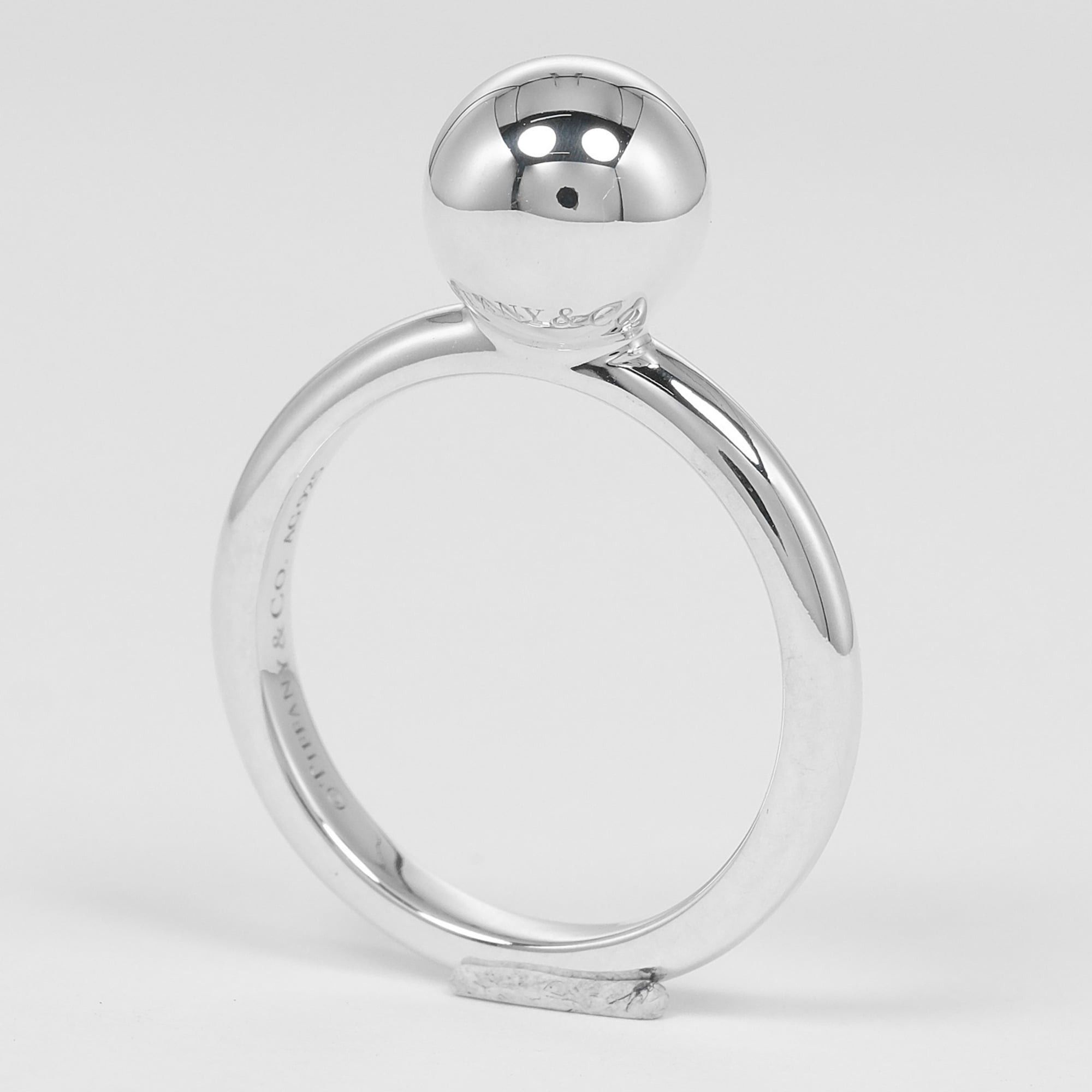 Tiffany & Co. Tiffany Ring Hardware Ball Size 7.5 Silver 925 Approx. 2.7g TIFFANY & Co. Size ONE SIZE - 3 Thumbnail