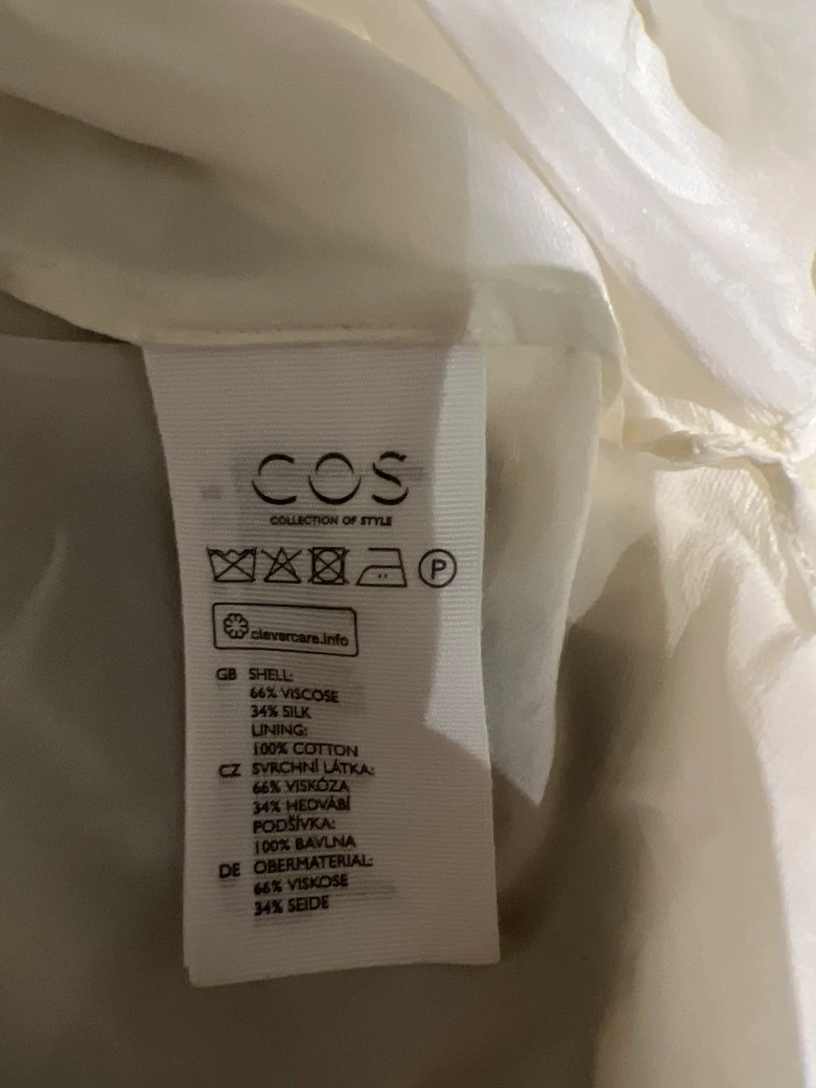 Cos Cos Blouse Size XS / US 0-2 / IT 36-38 - 3 Thumbnail