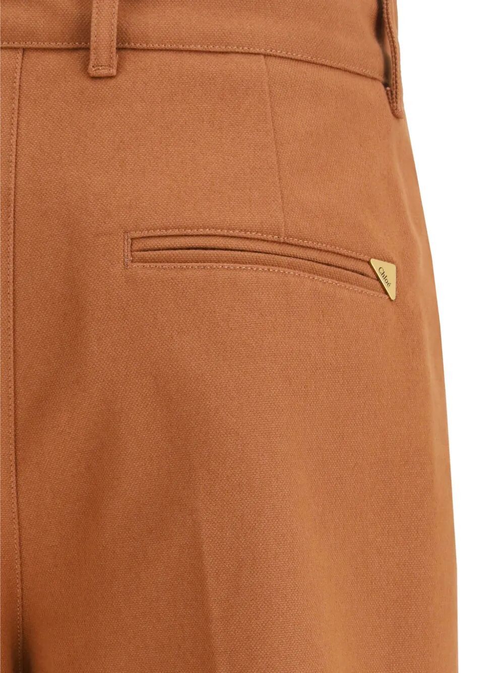 Chloe HIGH WAISTED FLARED LEG TROUSERS Size 27" / US 4 / IT 40 - 3 Thumbnail