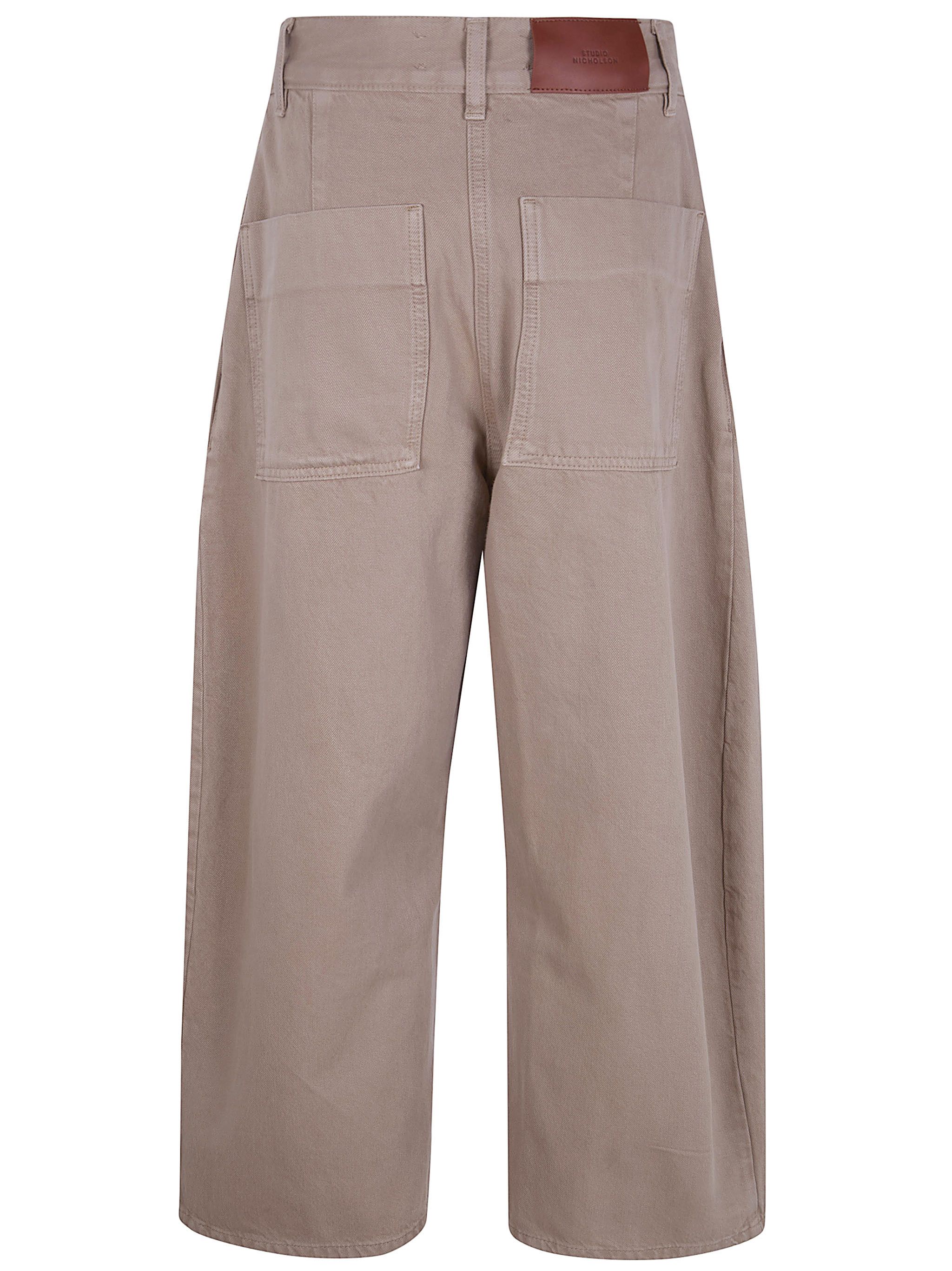 Studio Nicholson "CHALCO" WIDE CROP PANT Size 28" / US 6 / IT 42 - 5 Thumbnail