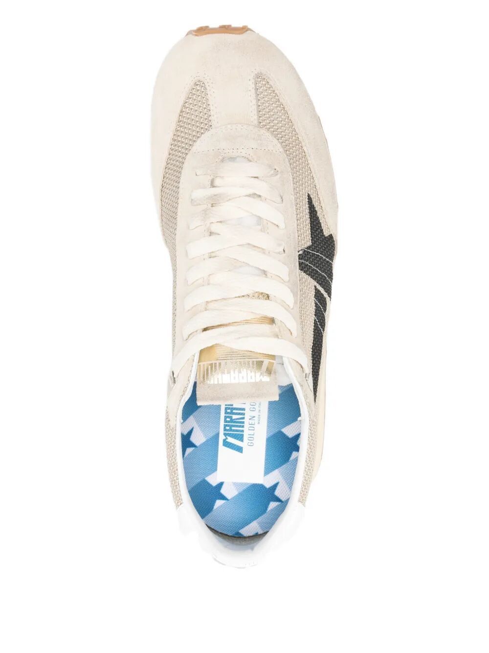 Golden Goose "RUNNING MARATHON" MESH UPPER SUEDE TOE LEATHER HEEL Size US 10 / EU 43 - 2 Thumbnail