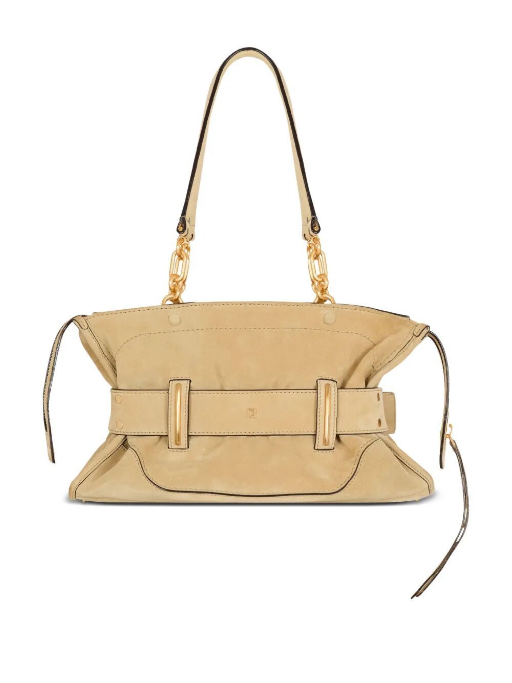 Balmain "ANTHEM" SUEDE LEATHER SHOULDER BAG Size ONE SIZE - 5 Thumbnail