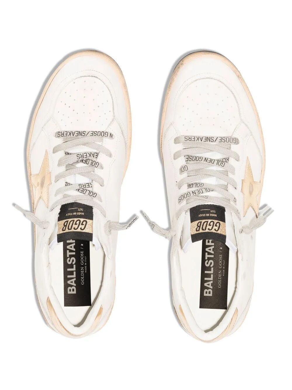 Golden Goose "BALLSTAR" LEATHER UPPER LAMINATED STAR AND HEEL Size US 6 / IT 36 - 4 Thumbnail