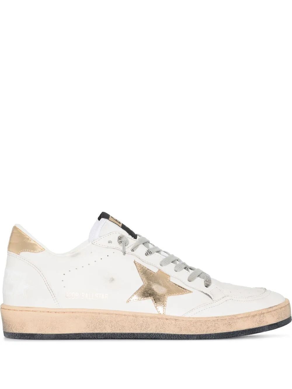 Golden Goose "BALLSTAR" LEATHER UPPER LAMINATED STAR AND HEEL Size US 10 / IT 40 - 3 Thumbnail