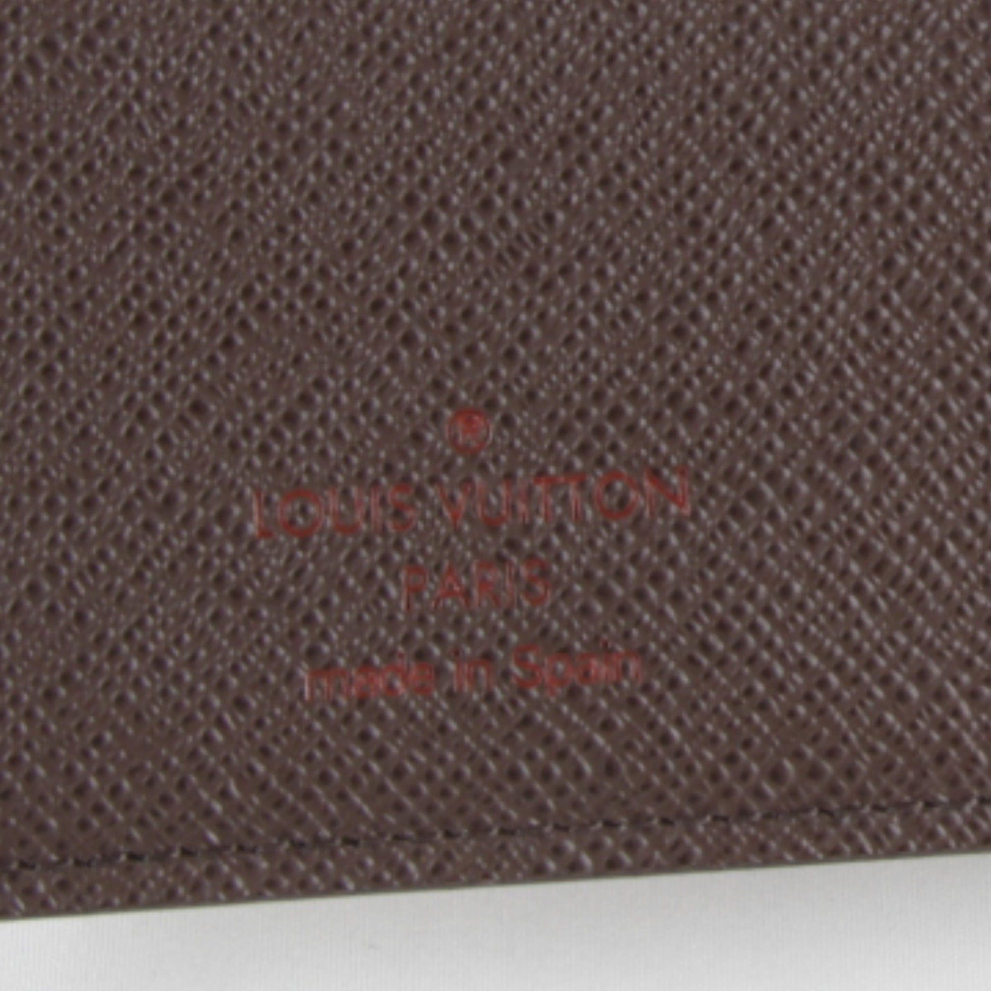 Louis Vuitton LOUIS VUITTON Portefeuille Marco N61675 Bifold Wallet in Damier Canvas, Brown, Women's Size ONE SIZE - 12 Thumbnail