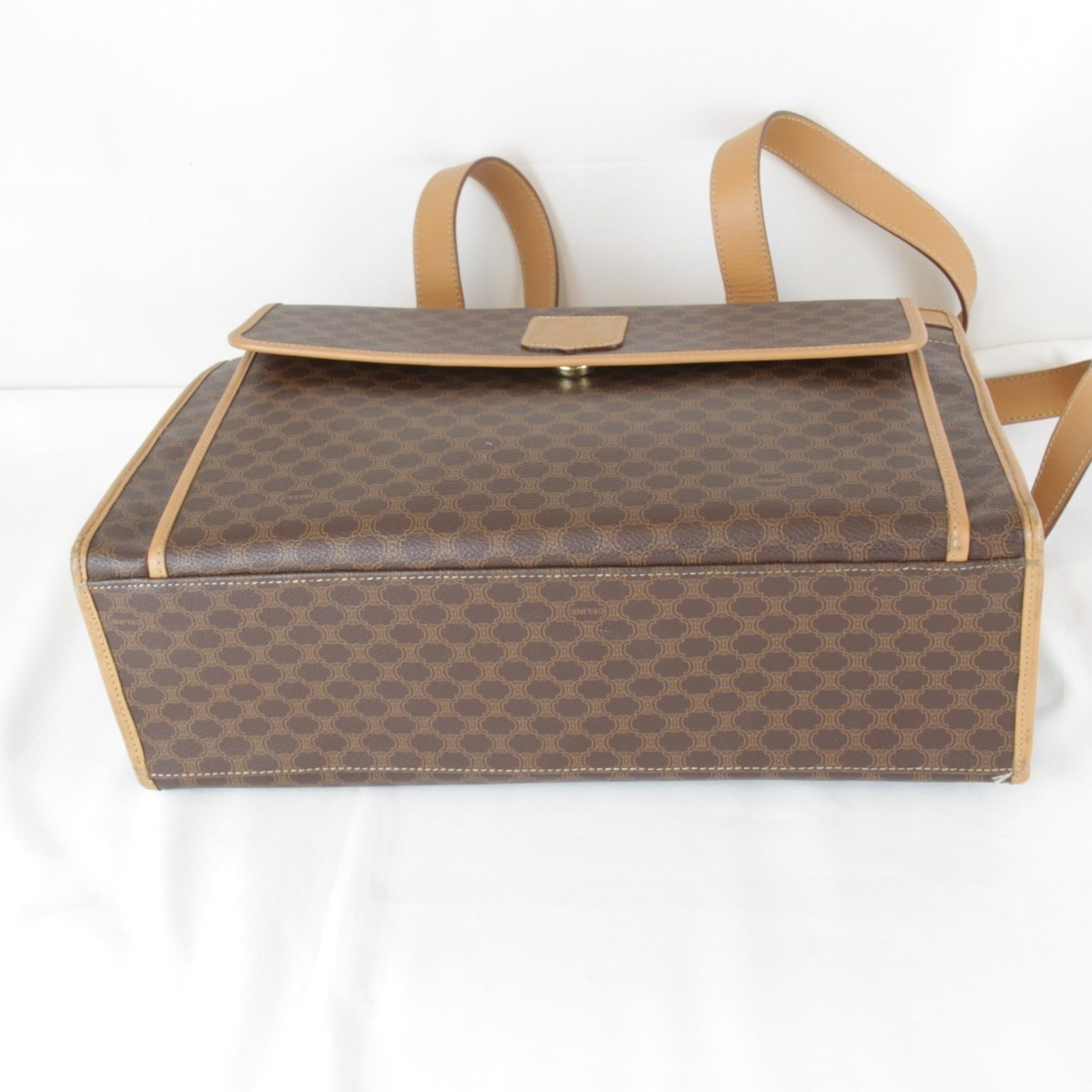 Celine CELINE Macadam shoulder bag for women, brown, fits A4 size documents Size ONE SIZE - 7 Thumbnail