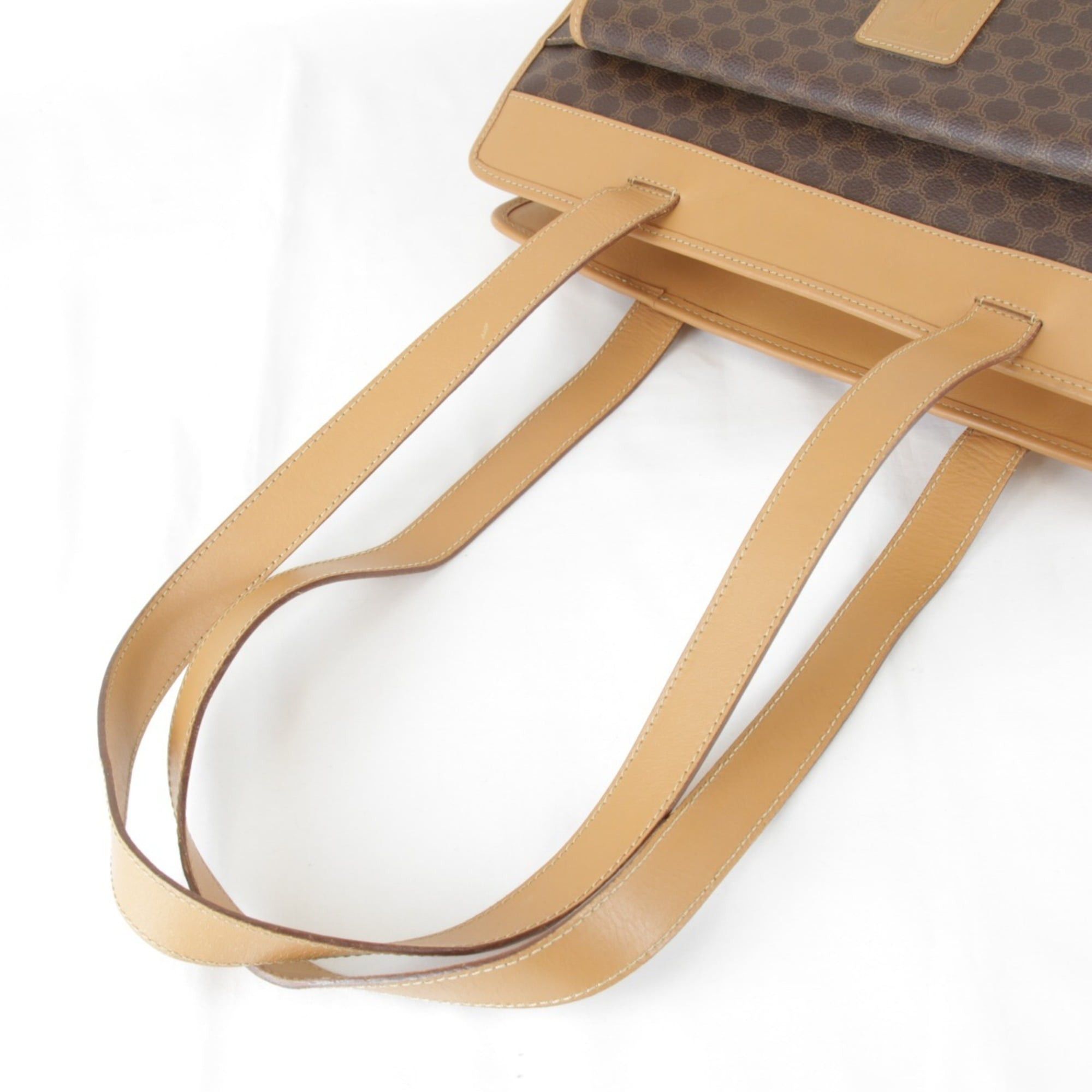 Celine CELINE Macadam shoulder bag for women, brown, fits A4 size documents Size ONE SIZE - 8 Thumbnail
