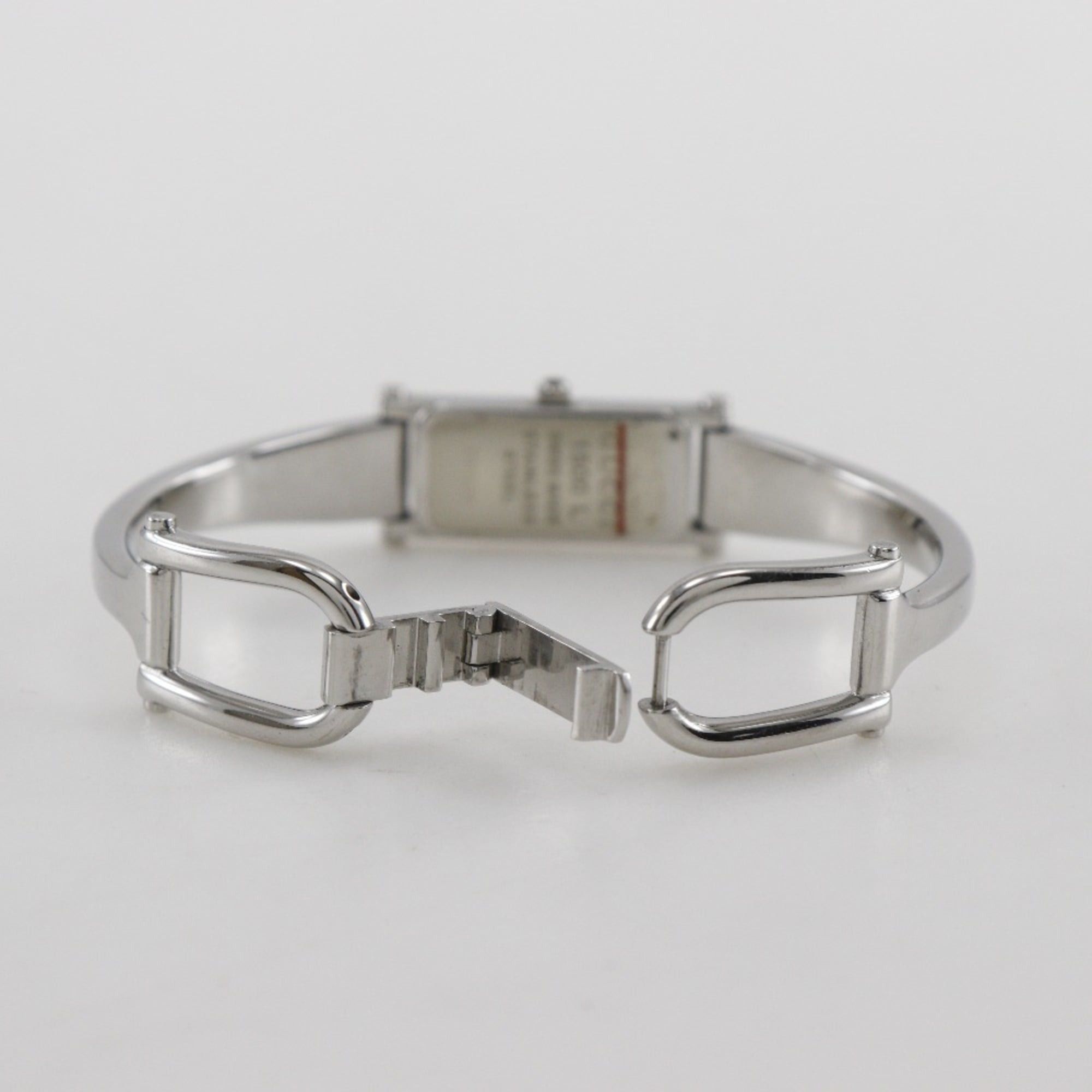 Gucci Gucci Watch 1500L Stainless Steel Quartz Analog Display Silver Dial Women's Size ONE SIZE - 7 Thumbnail