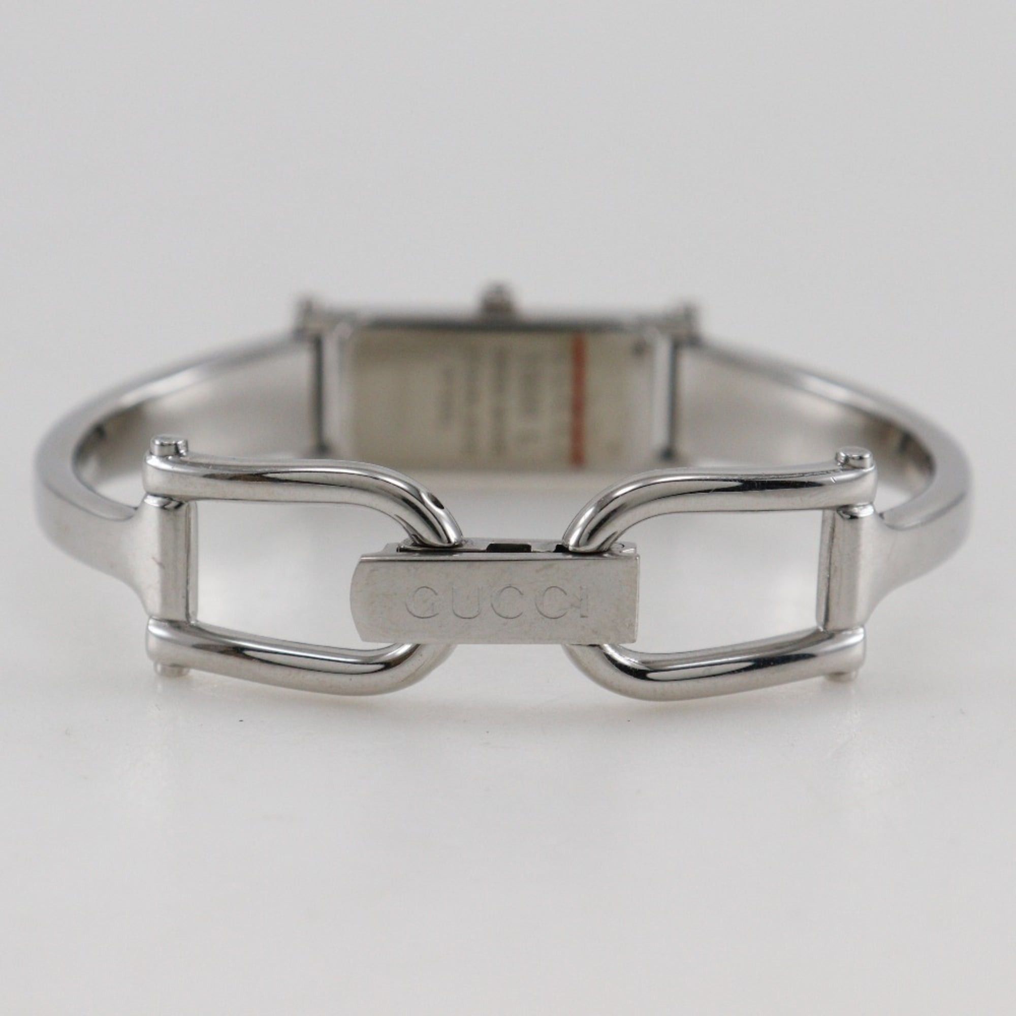 Gucci Gucci Watch 1500L Stainless Steel Quartz Analog Display Silver Dial Women's Size ONE SIZE - 5 Thumbnail