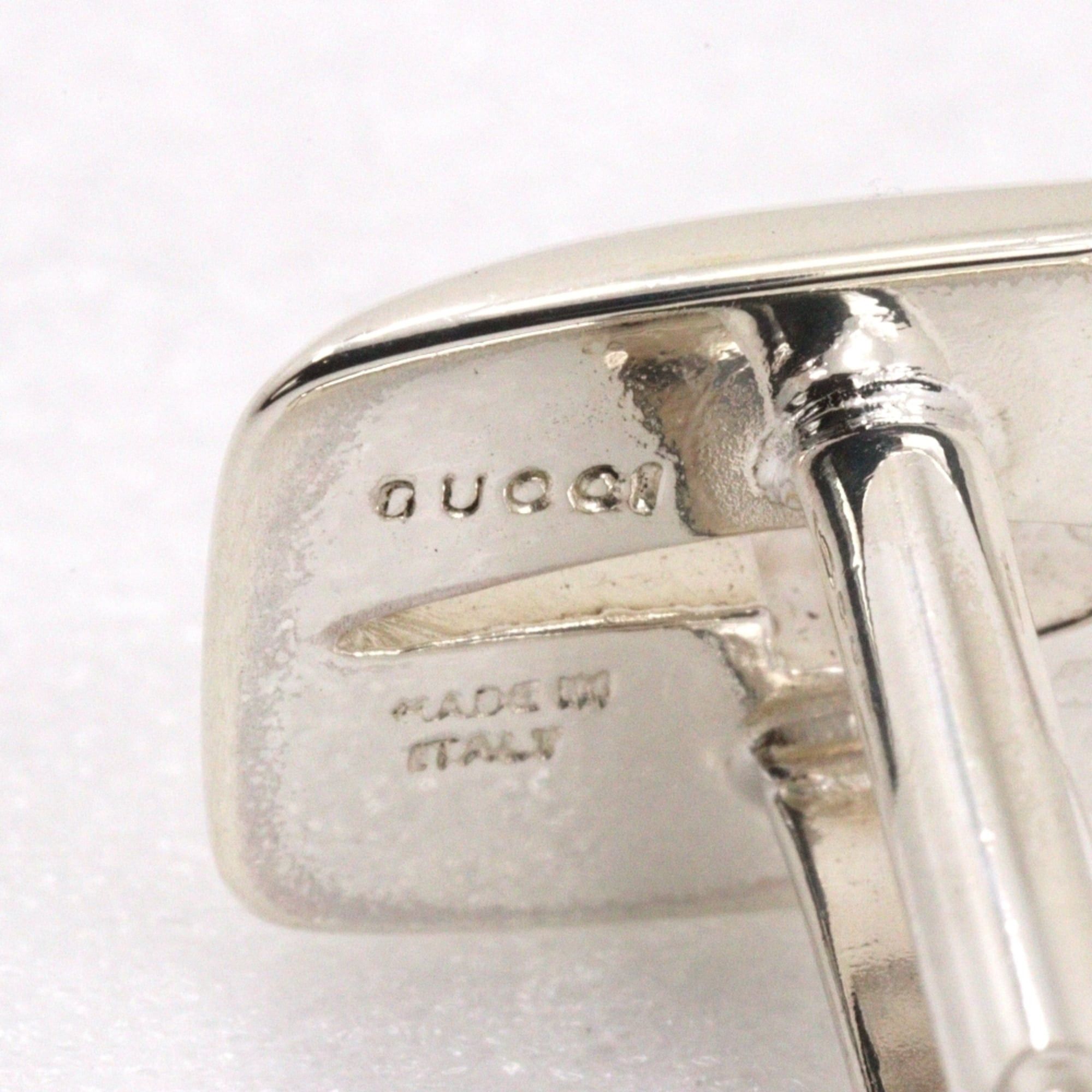 Gucci Gucci G logo cufflinks silver 925 made in Italy men's Size ONE SIZE - 5 Thumbnail