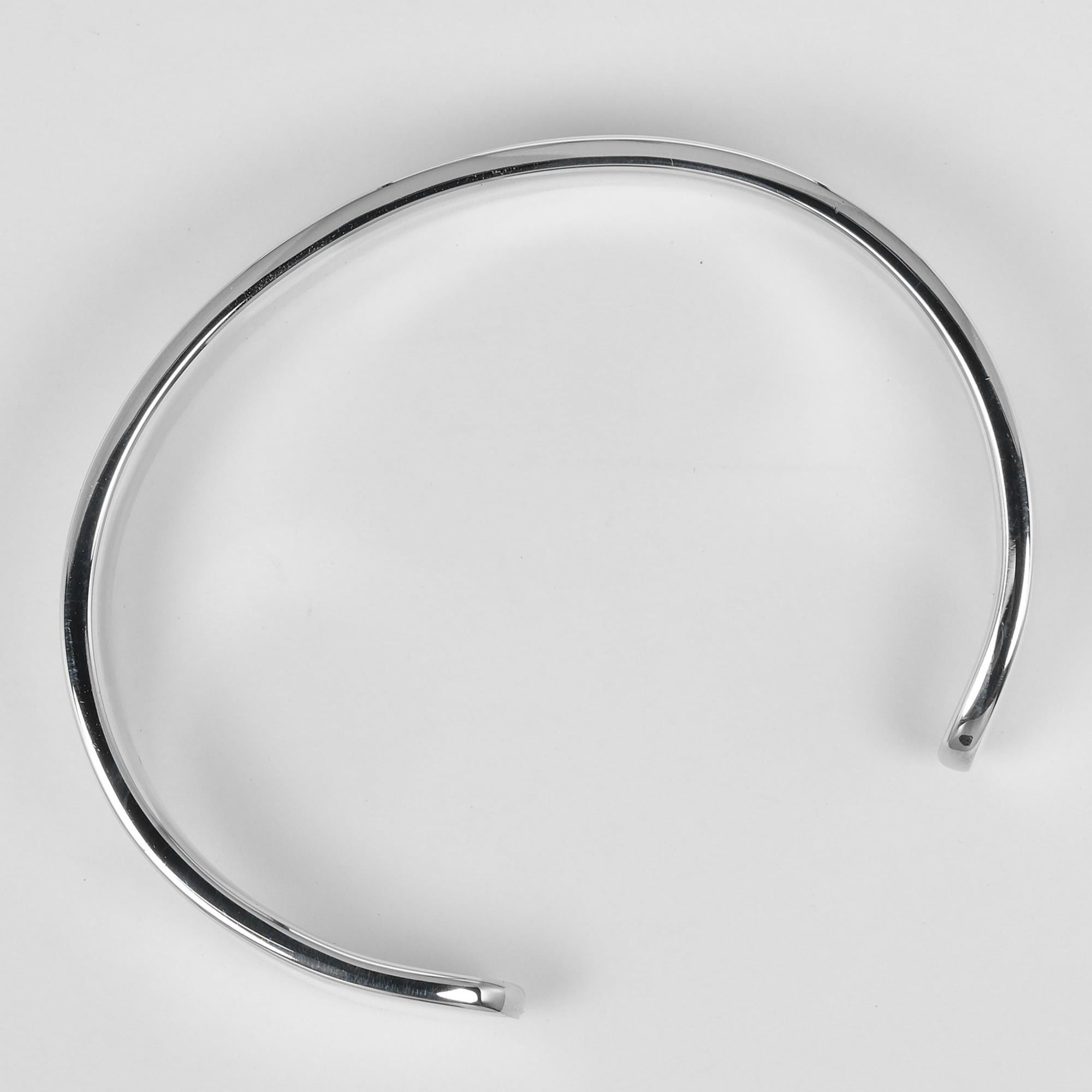 Tiffany & Co. Tiffany Bangle Return to Narrow Silver 925 Diamond Approx. 32g TIFFANY & Co. Size ONE SIZE - 8 Thumbnail
