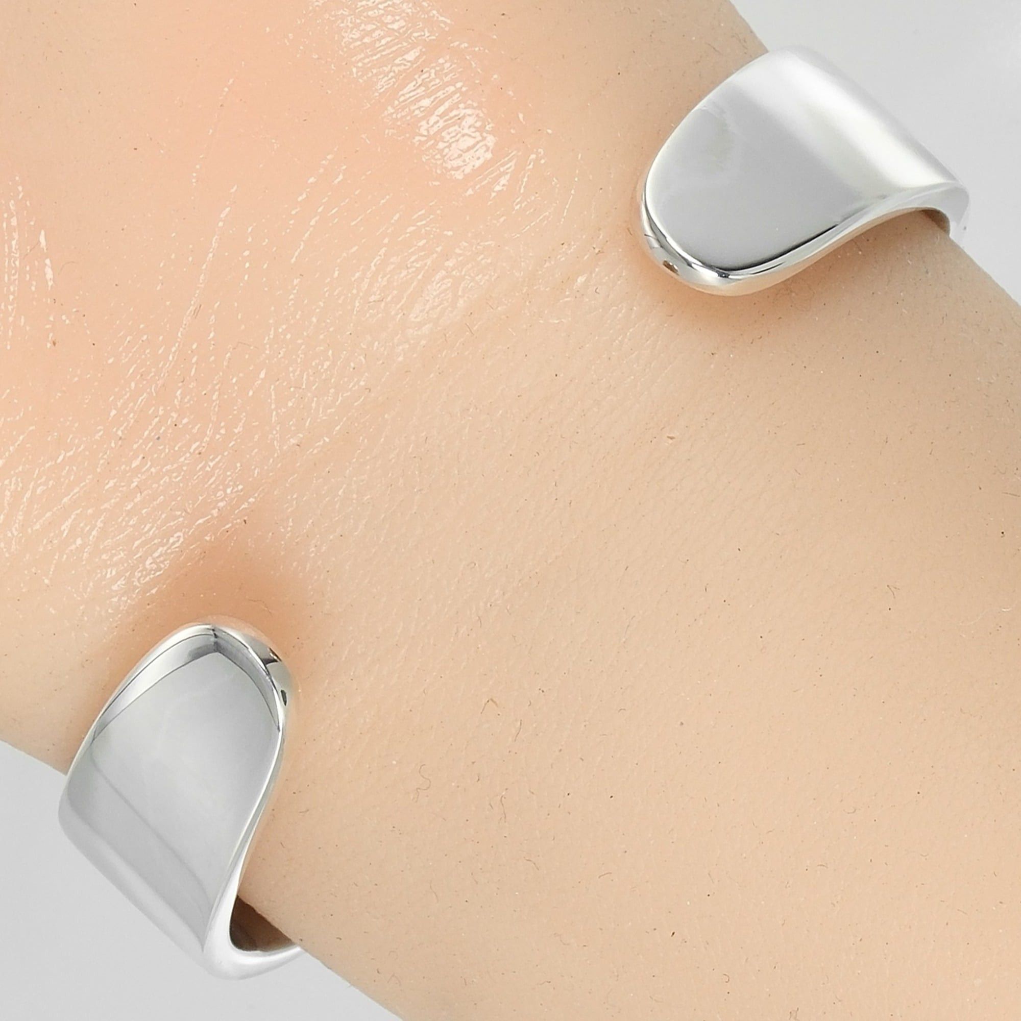 Tiffany & Co. Tiffany Bangle Return to Narrow Silver 925 Diamond Approx. 32g TIFFANY & Co. Size ONE SIZE - 3 Thumbnail