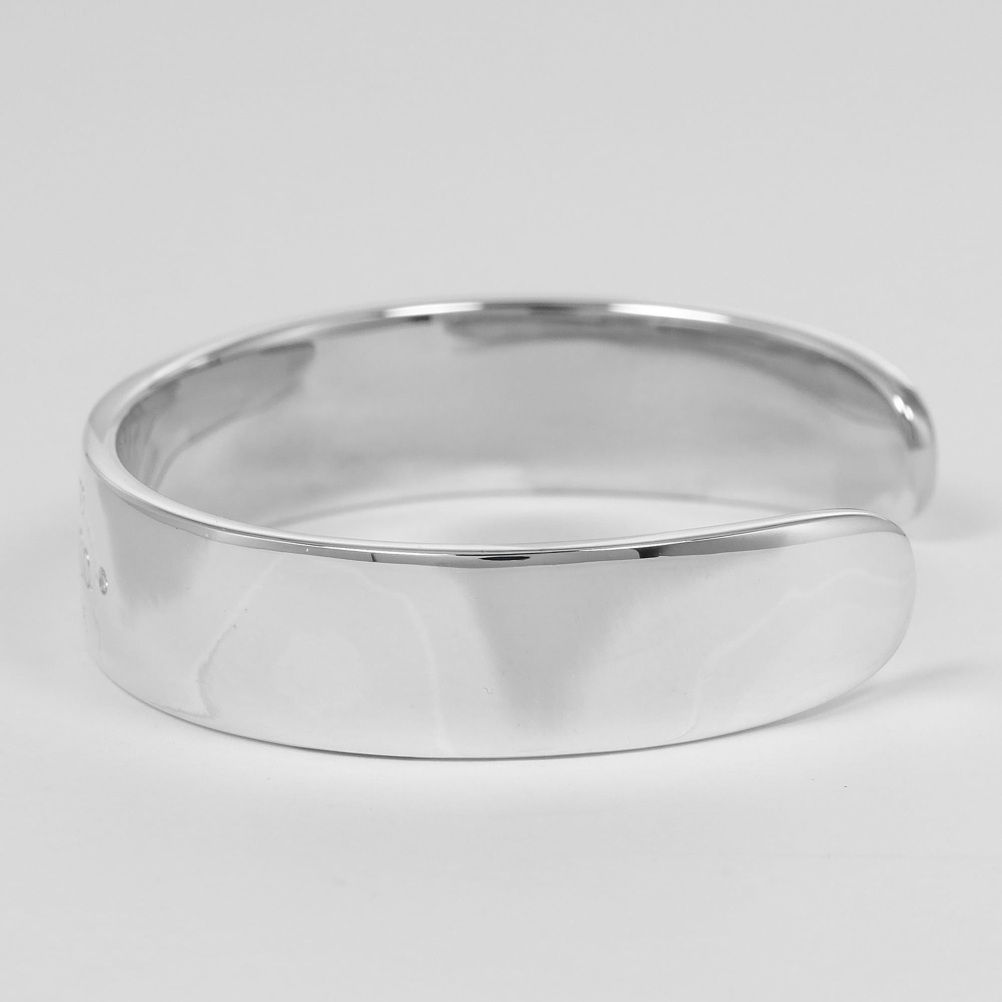 Tiffany & Co. Tiffany Bangle Return to Narrow Silver 925 Diamond Approx. 32g TIFFANY & Co. Size ONE SIZE - 7 Thumbnail