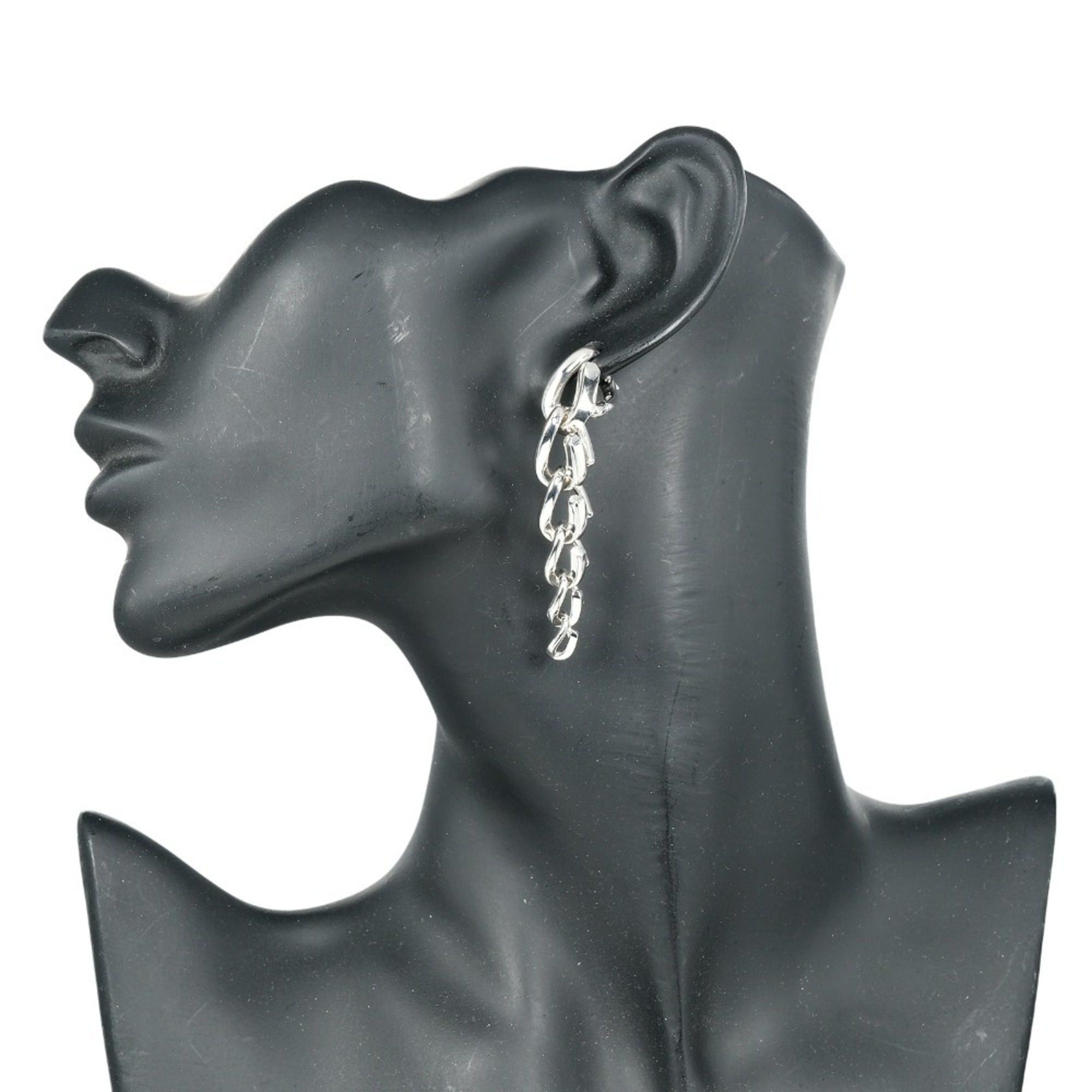 Tiffany & Co. Tiffany Earrings Forged Drop Link High Polished Silver 925 Approx. 20.3g TIFFANY & Co. Size ONE SIZE - 2 Thumbnail