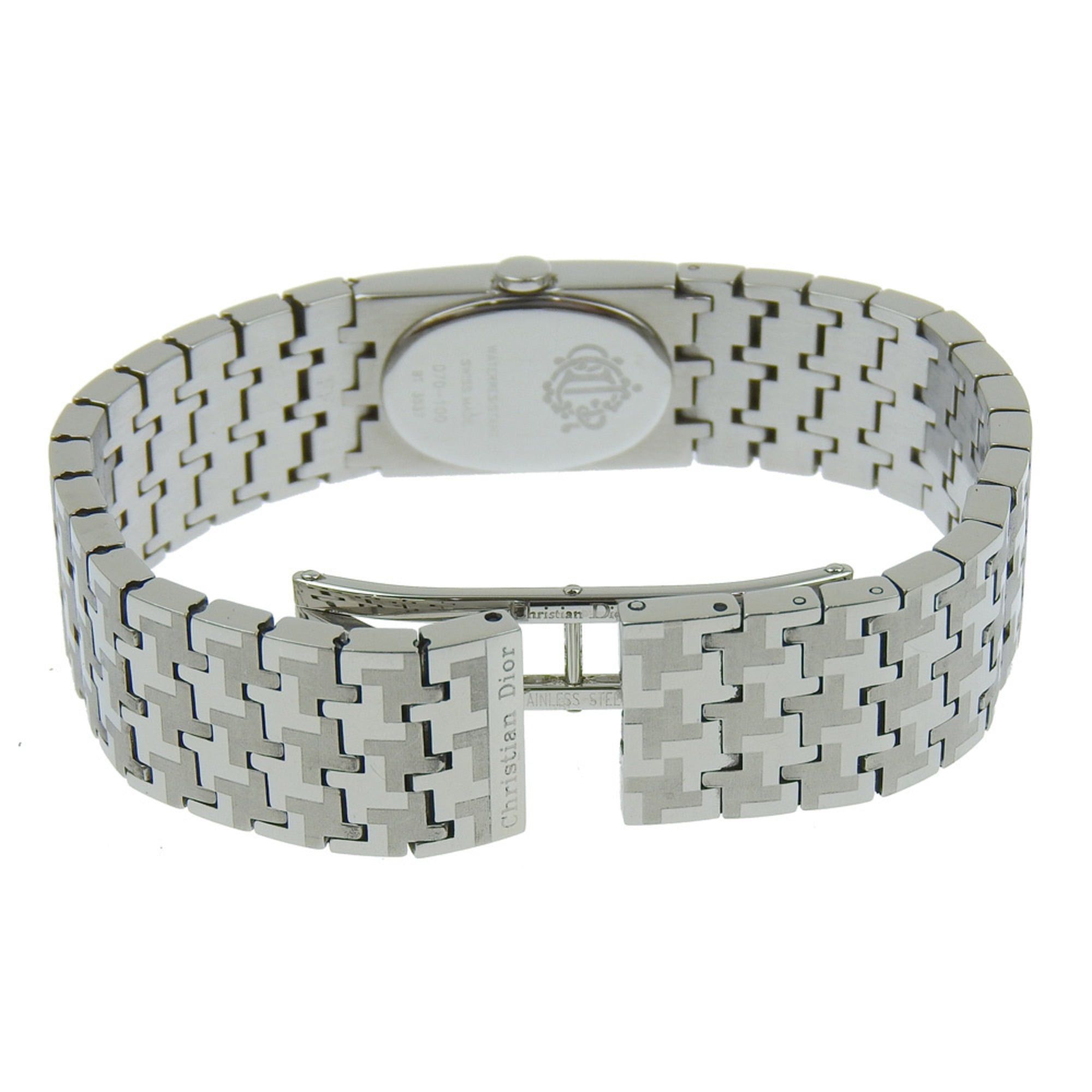 Dior Christian Dior Miss Watch D70-100 Stainless Steel Quartz Analog Display Black Dial Women's Size ONE SIZE - 5 Thumbnail