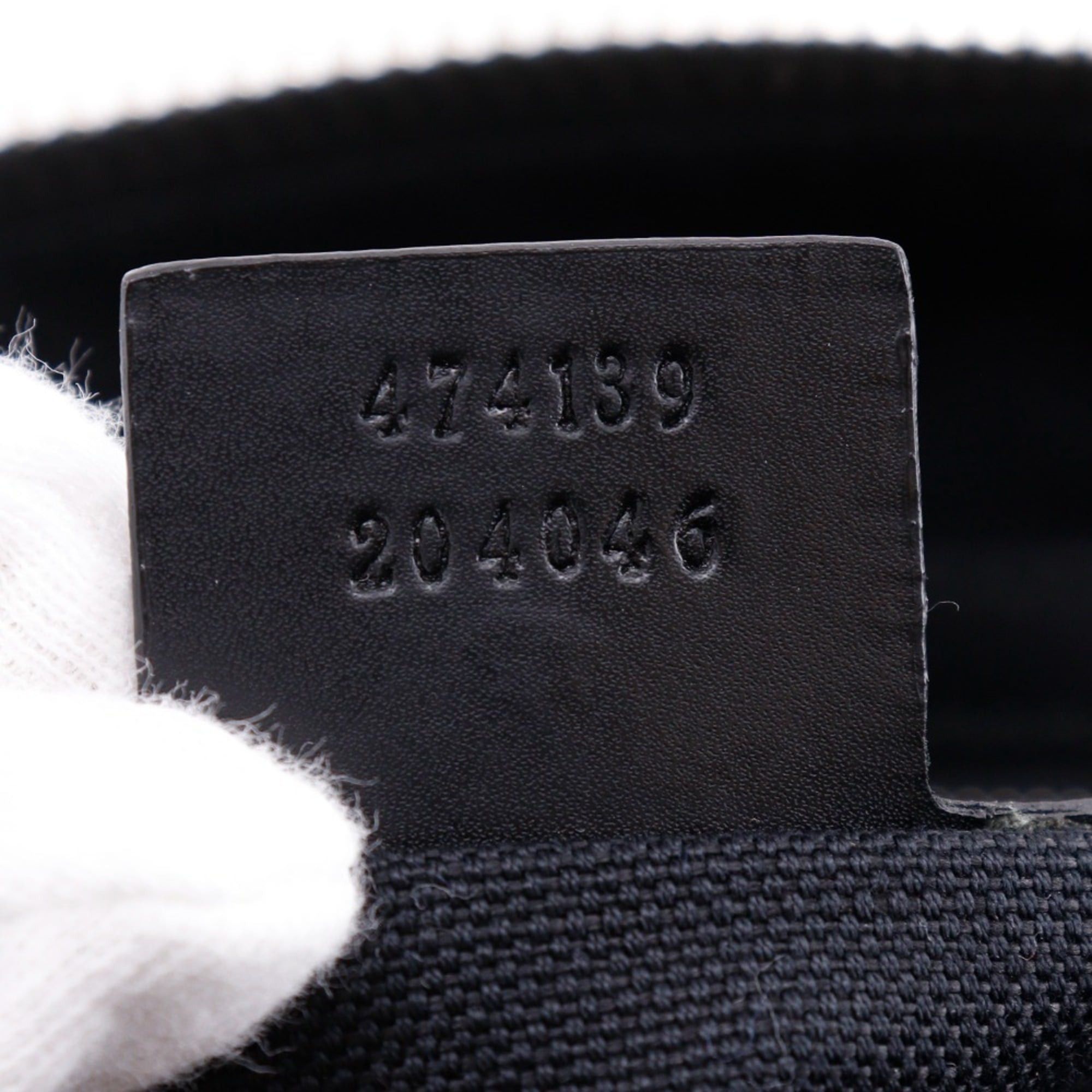 Gucci Gucci Messenger Bag Shoulder 474139 GG Supreme Canvas Black Crossbody A4 Zipper Unisex Size ONE SIZE - 17 Thumbnail