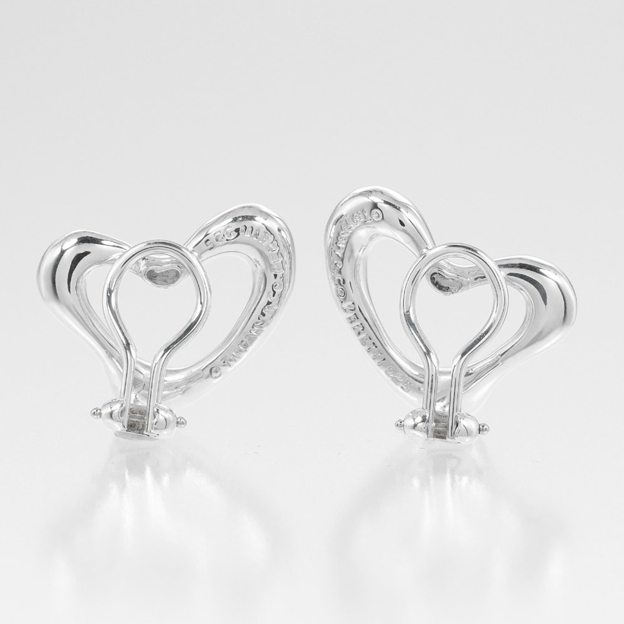 Tiffany & Co. Tiffany & Co. Open Heart Earrings, Silver 925, Approx. 10.6g, Heart, Women's Size ONE SIZE - 3 Thumbnail