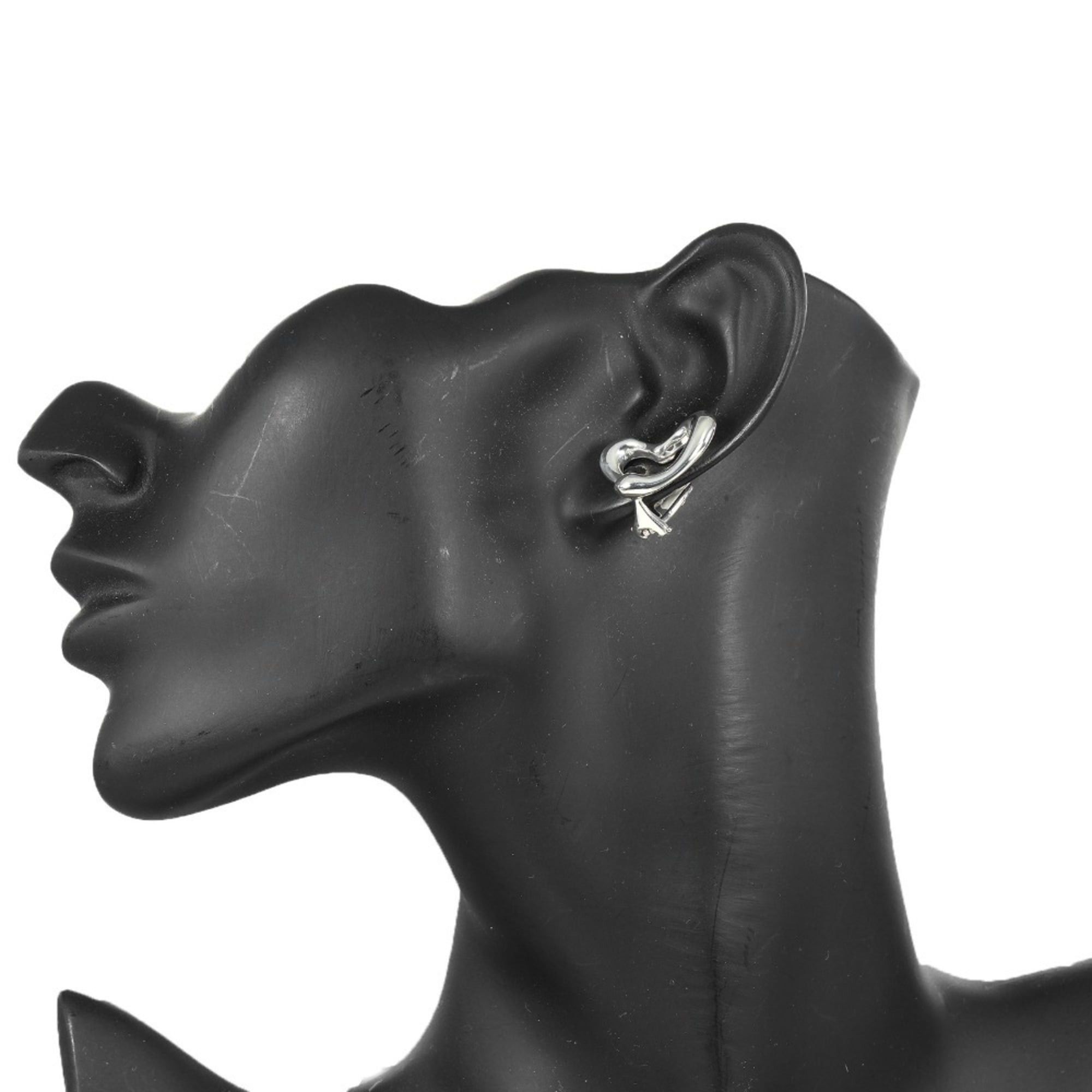 Tiffany & Co. Tiffany & Co. Open Heart Earrings, Silver 925, Approx. 10.6g, Heart, Women's Size ONE SIZE - 2 Thumbnail