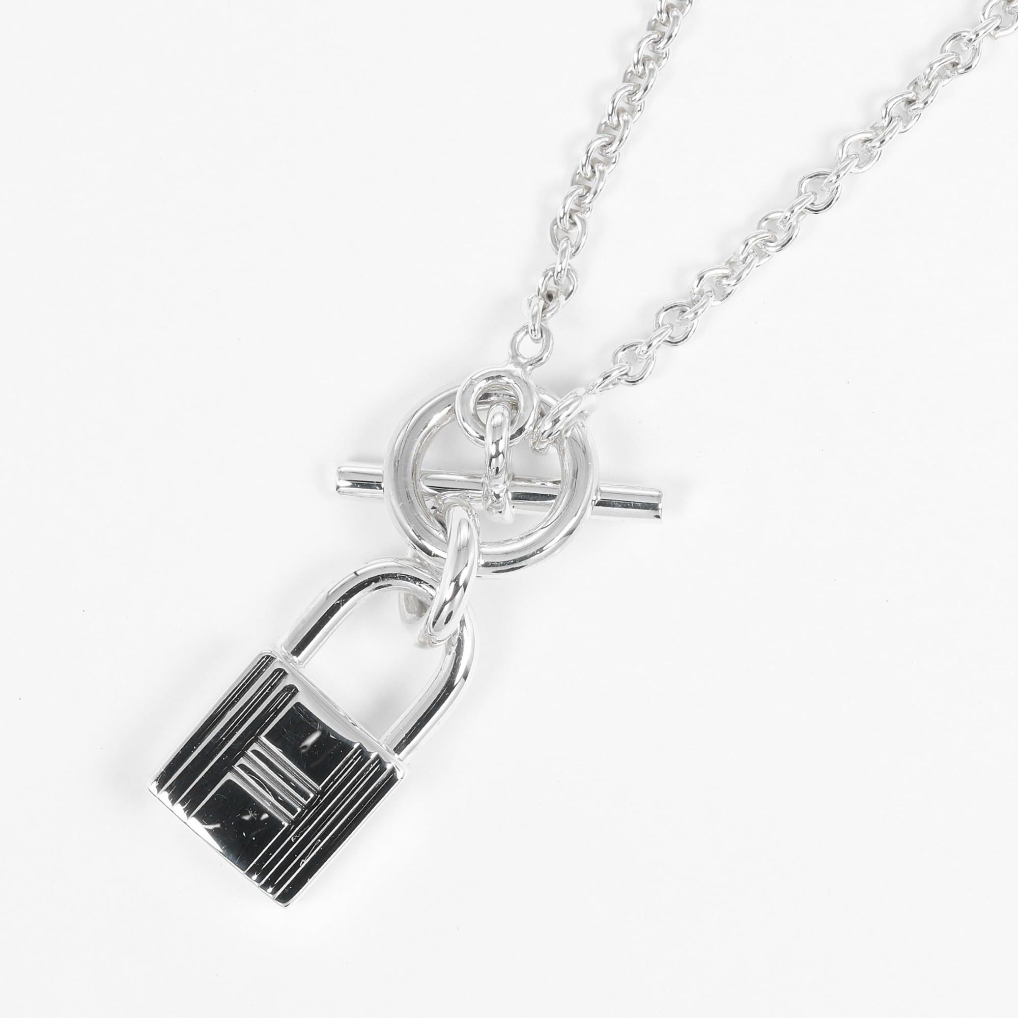 Hermes Hermes Cadena Amulet Necklace Silver 925 Approx. 12.16g Women's Size ONE SIZE - 3 Thumbnail