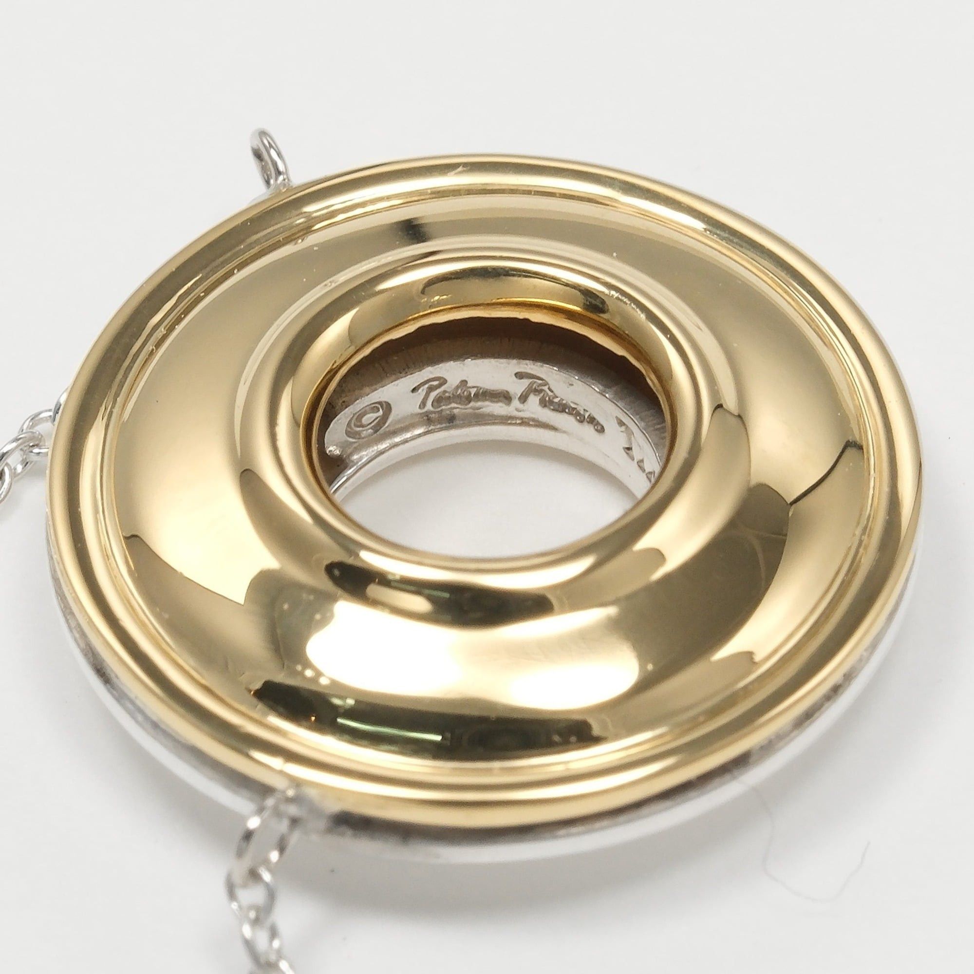 Tiffany & Co. Tiffany & Co. Magic Circle Necklace, 925 Sterling Silver x 18K Yellow Gold, Approx. 3.5g, Women's Size ONE SIZE - 5 Thumbnail