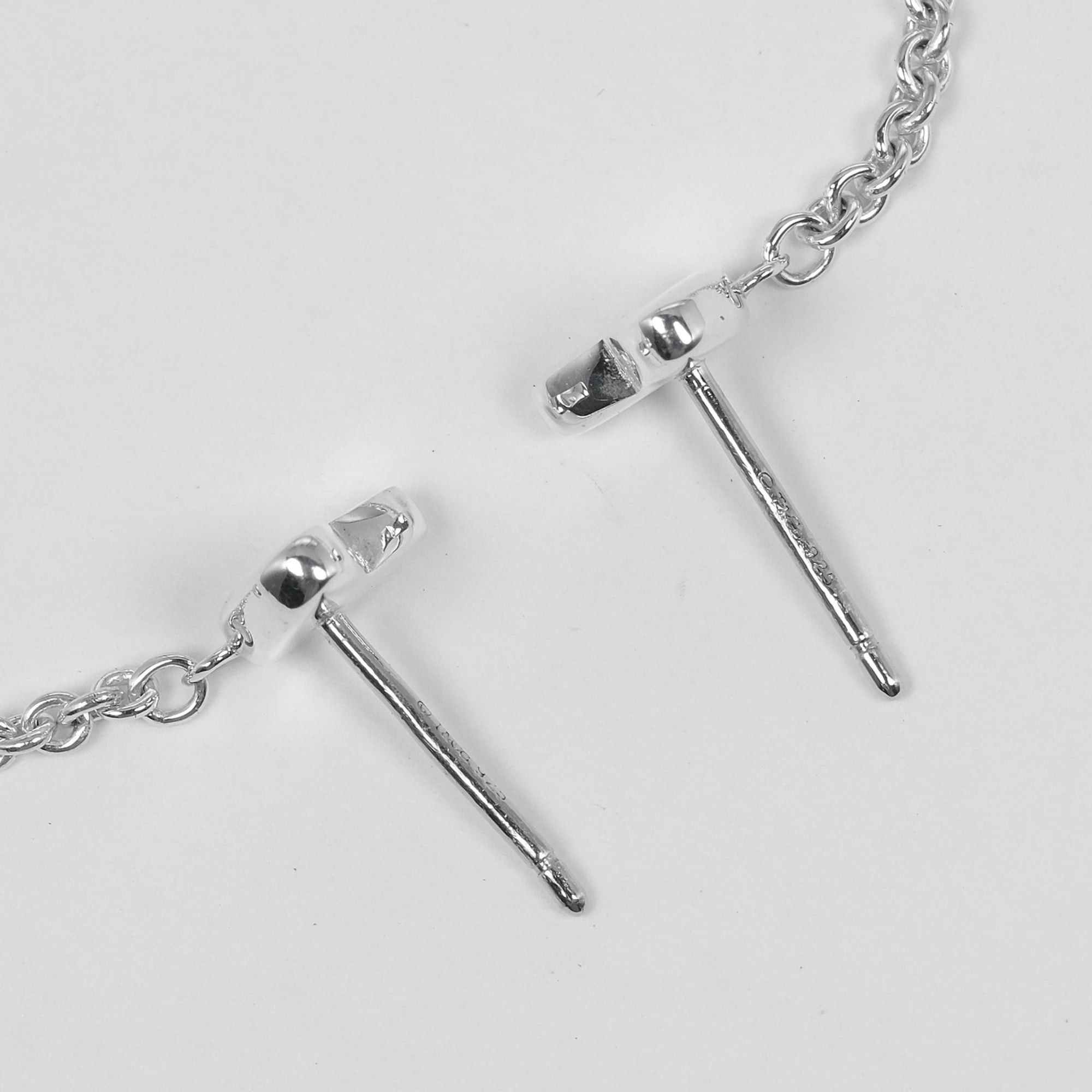 Tiffany & Co. Tiffany earrings heart link drop silver 925 approx. 3.9g TIFFANY & Co. Size ONE SIZE - 3 Thumbnail