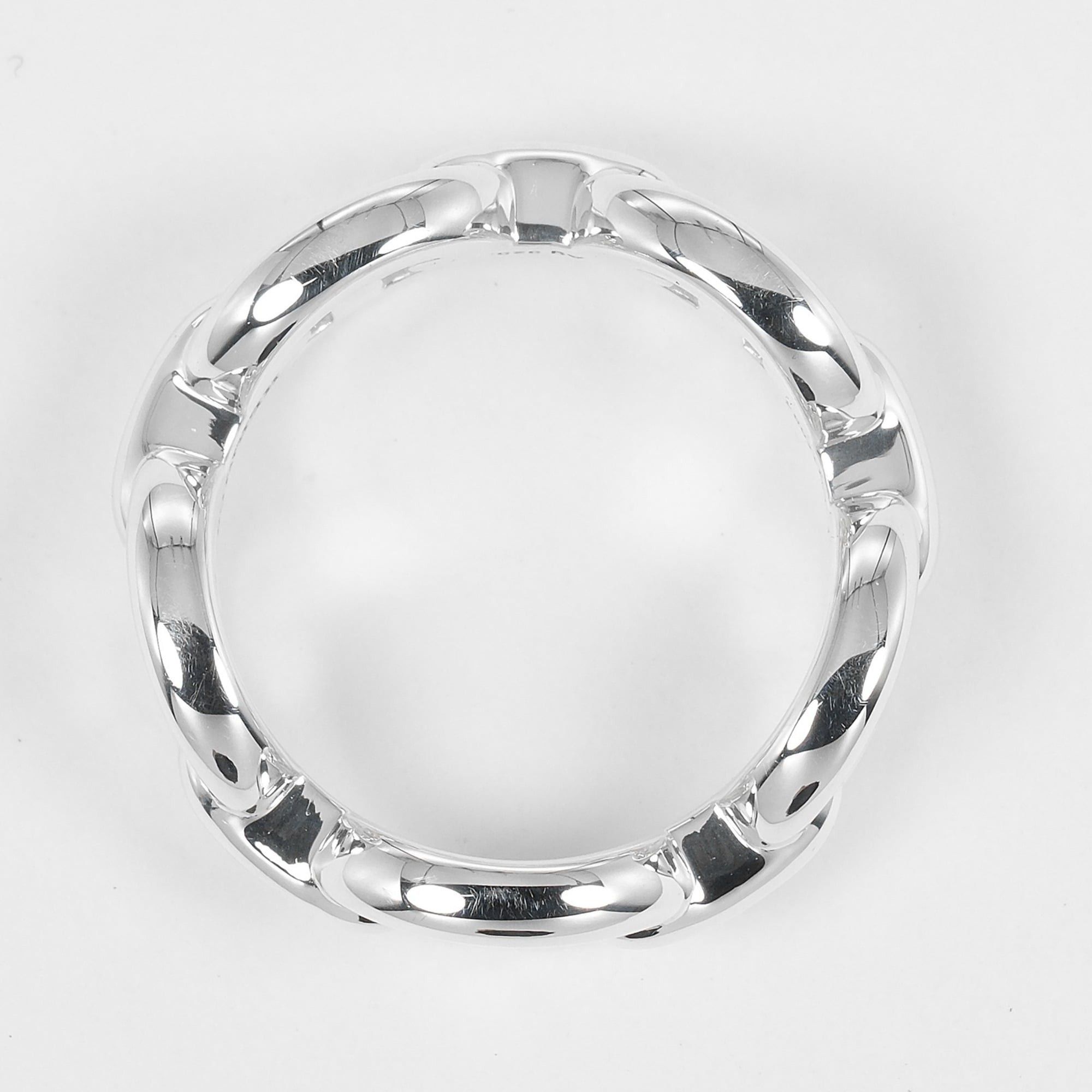 Hermes Hermes Ring Chaine d'Ancre Enchaine PM Size 8 Silver 925 Approx. 5.4g HERMES Size ONE SIZE - 8 Thumbnail
