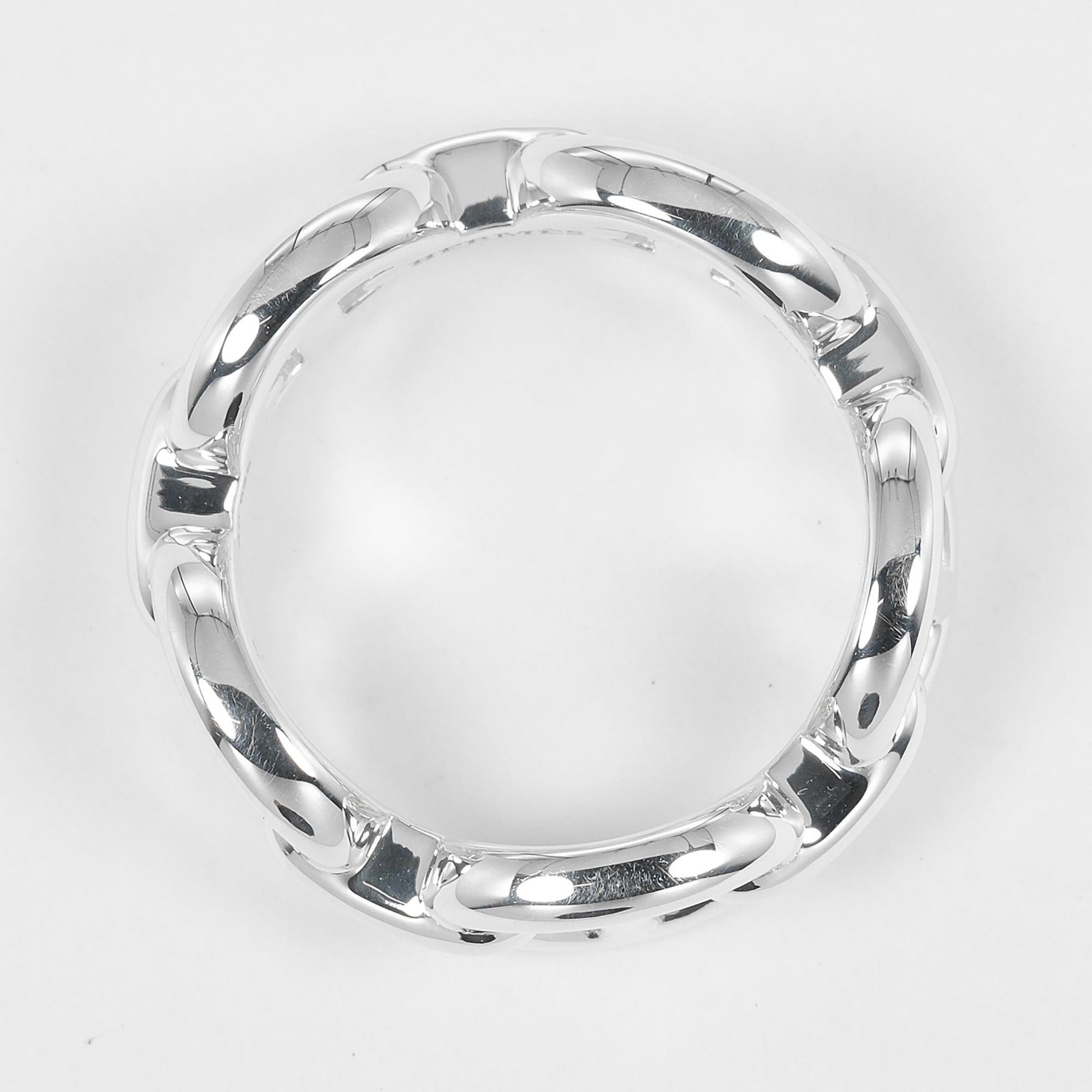 Hermes Hermes Ring Chaine d'Ancre Enchaine PM Size 8 Silver 925 Approx. 5.4g HERMES Size ONE SIZE - 9 Thumbnail