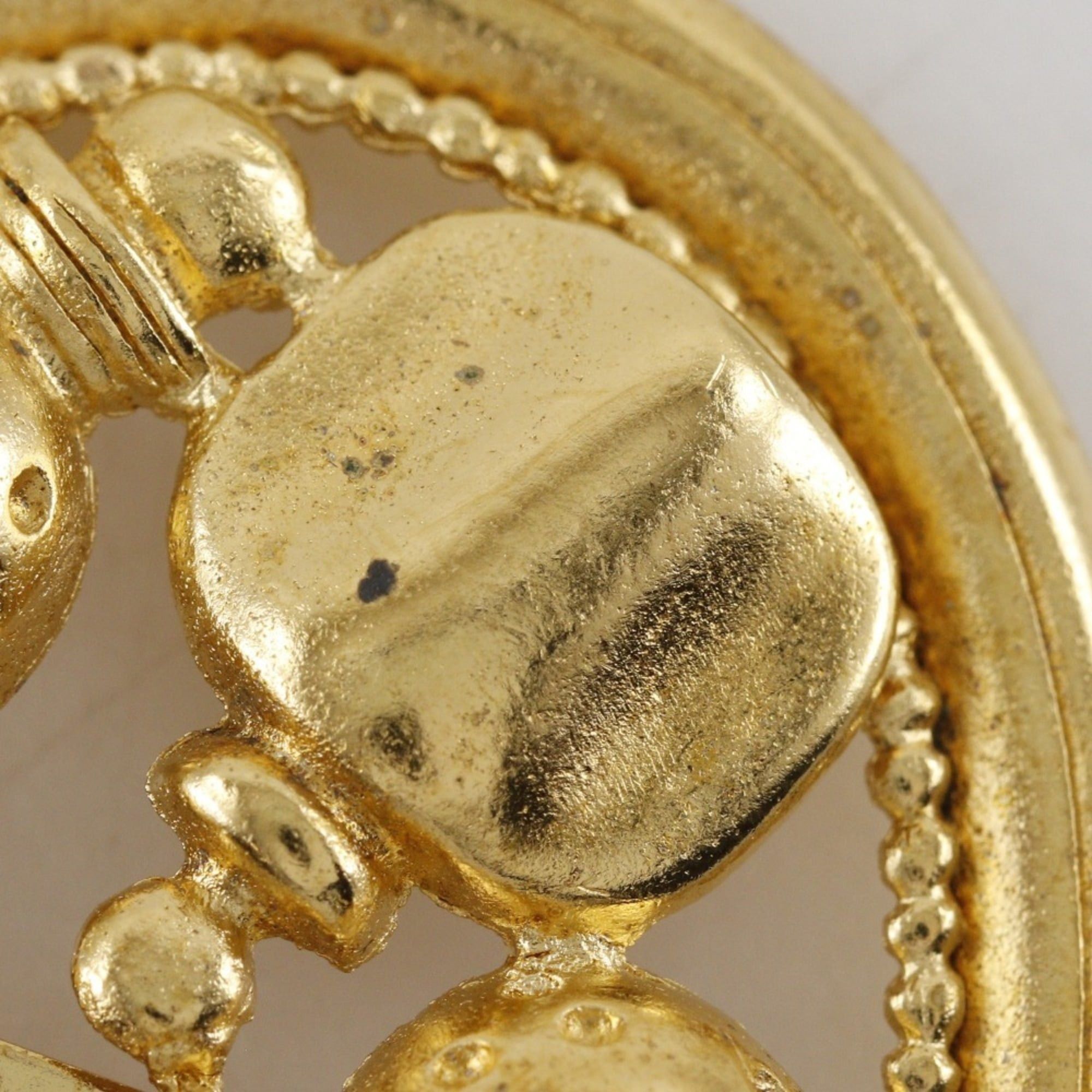 Dior Christian Dior Perfume Bottle Brooch Motif Gold Plated Approx. 17g Women's Size ONE SIZE - 3 Thumbnail