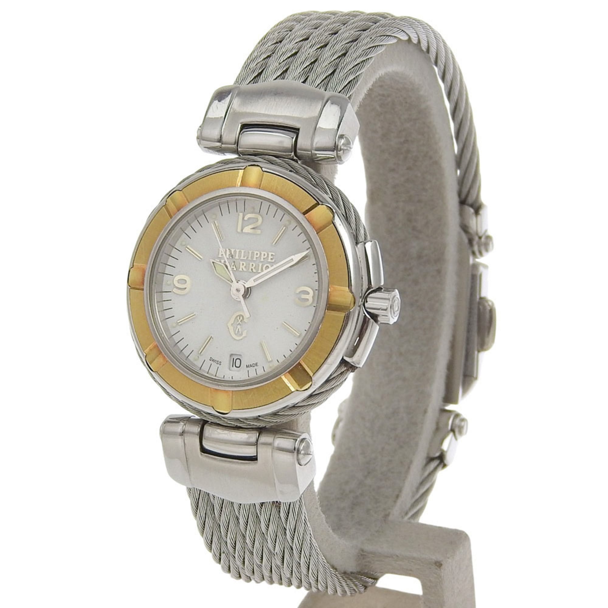 Other CHARRIOL Wristwatch 53.97.3654 Stainless Steel Quartz Analog Display White Dial Women's Size ONE SIZE - 2 Thumbnail