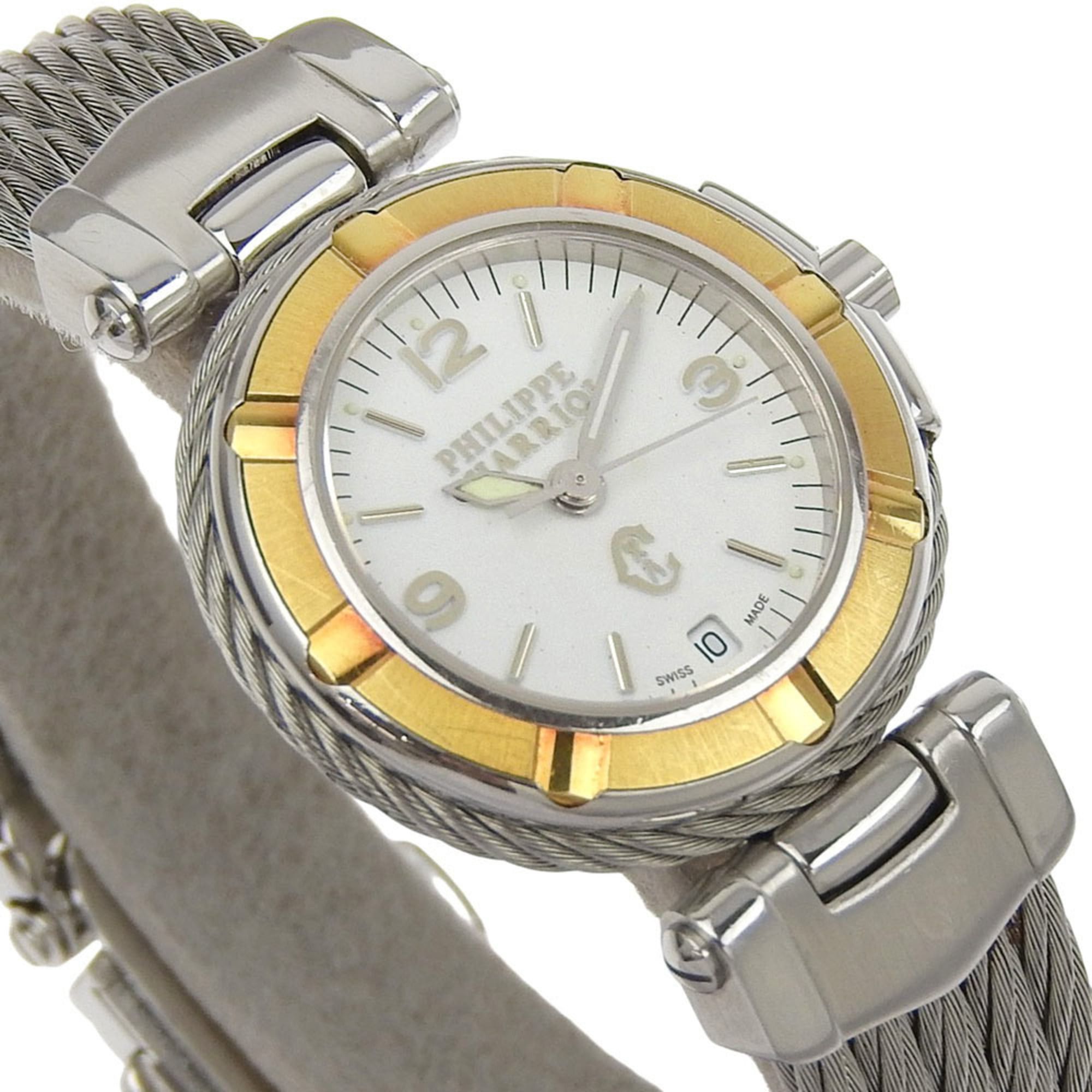 Other CHARRIOL Wristwatch 53.97.3654 Stainless Steel Quartz Analog Display White Dial Women's Size ONE SIZE - 3 Thumbnail
