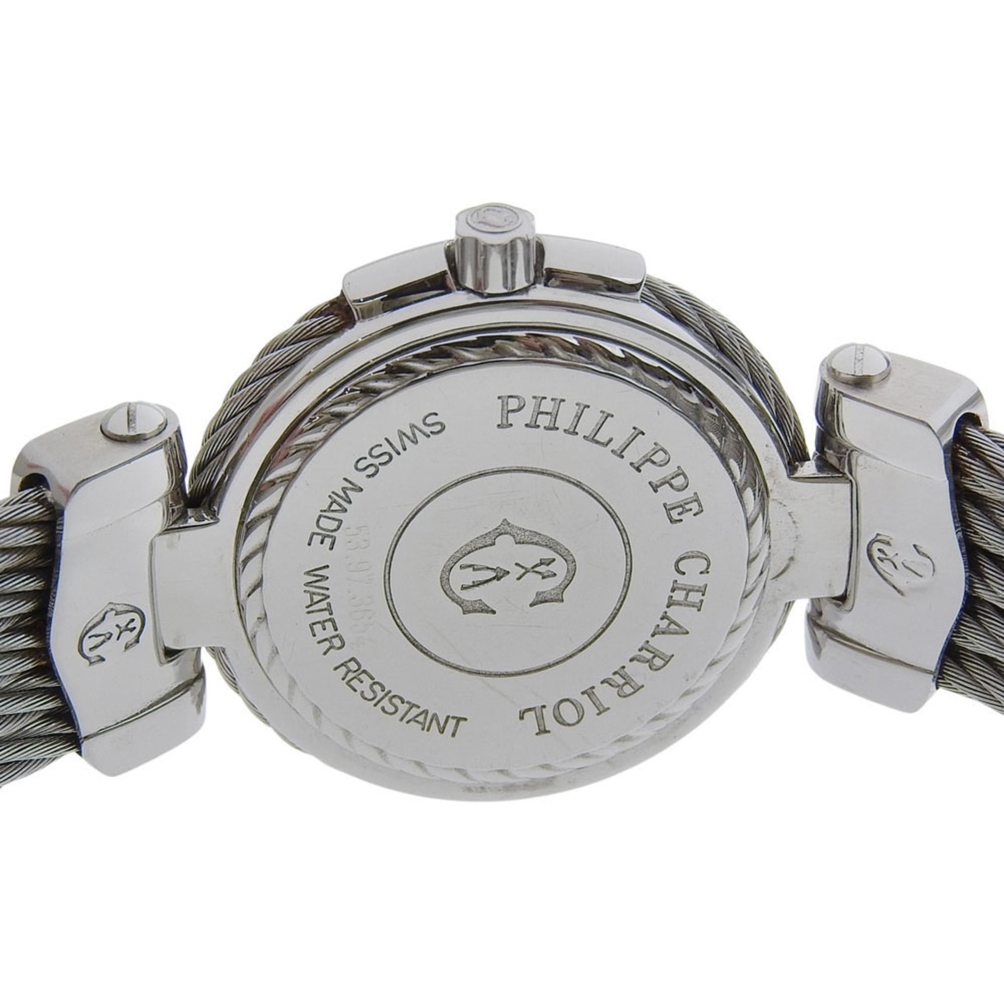 Other CHARRIOL Wristwatch 53.97.3654 Stainless Steel Quartz Analog Display White Dial Women's Size ONE SIZE - 6 Thumbnail