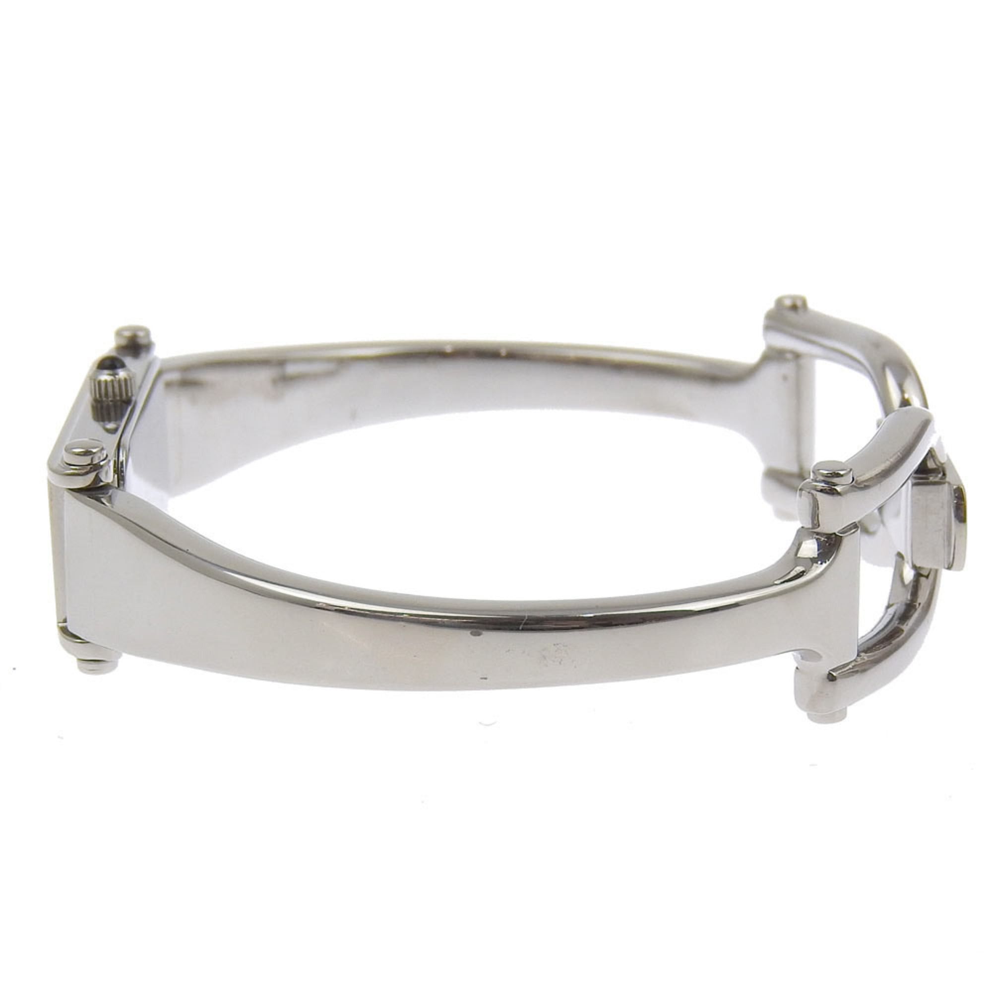 Gucci Gucci Watch 1500L Stainless Steel Quartz Analog Display Gray Dial Women's Size ONE SIZE - 4 Thumbnail