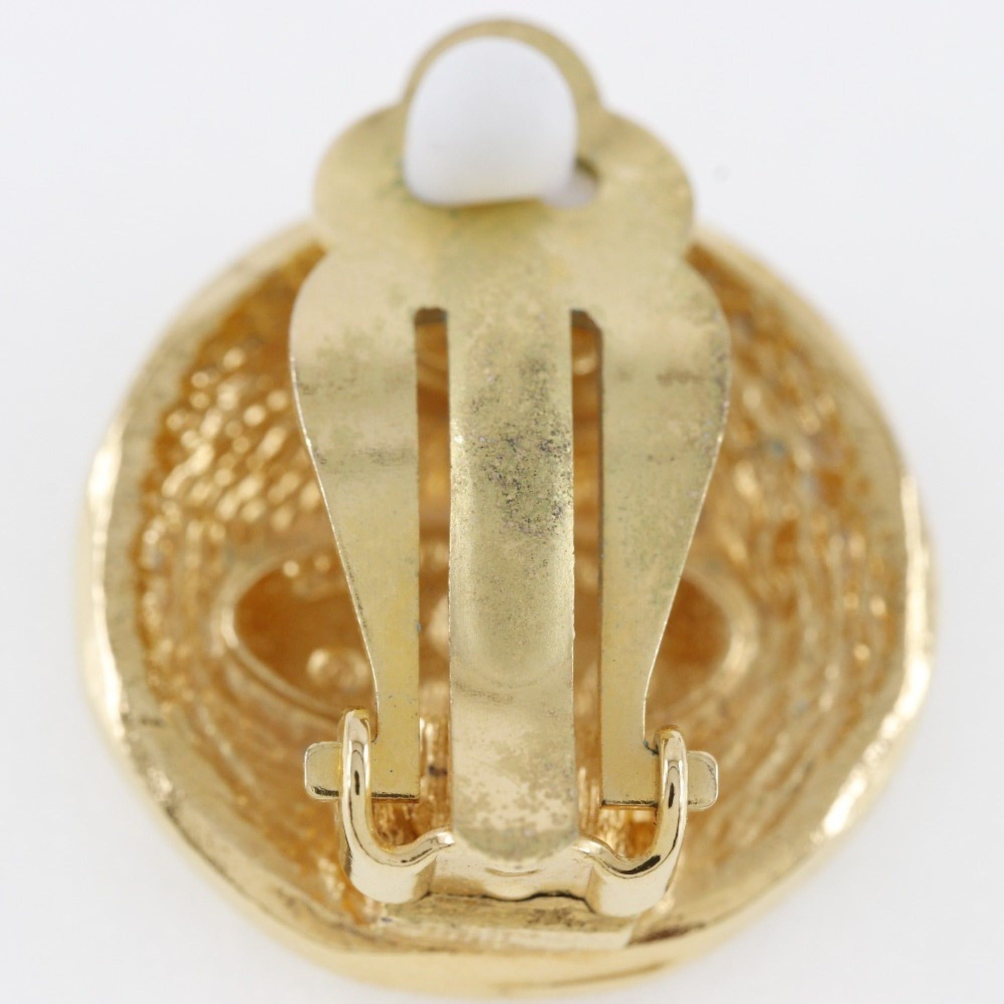Chanel CHANEL 31 RUE CAMBON Cambon Earrings Vintage Gold Plated Made in France Approx. 10.2g Women's Size ONE SIZE - 7 Thumbnail