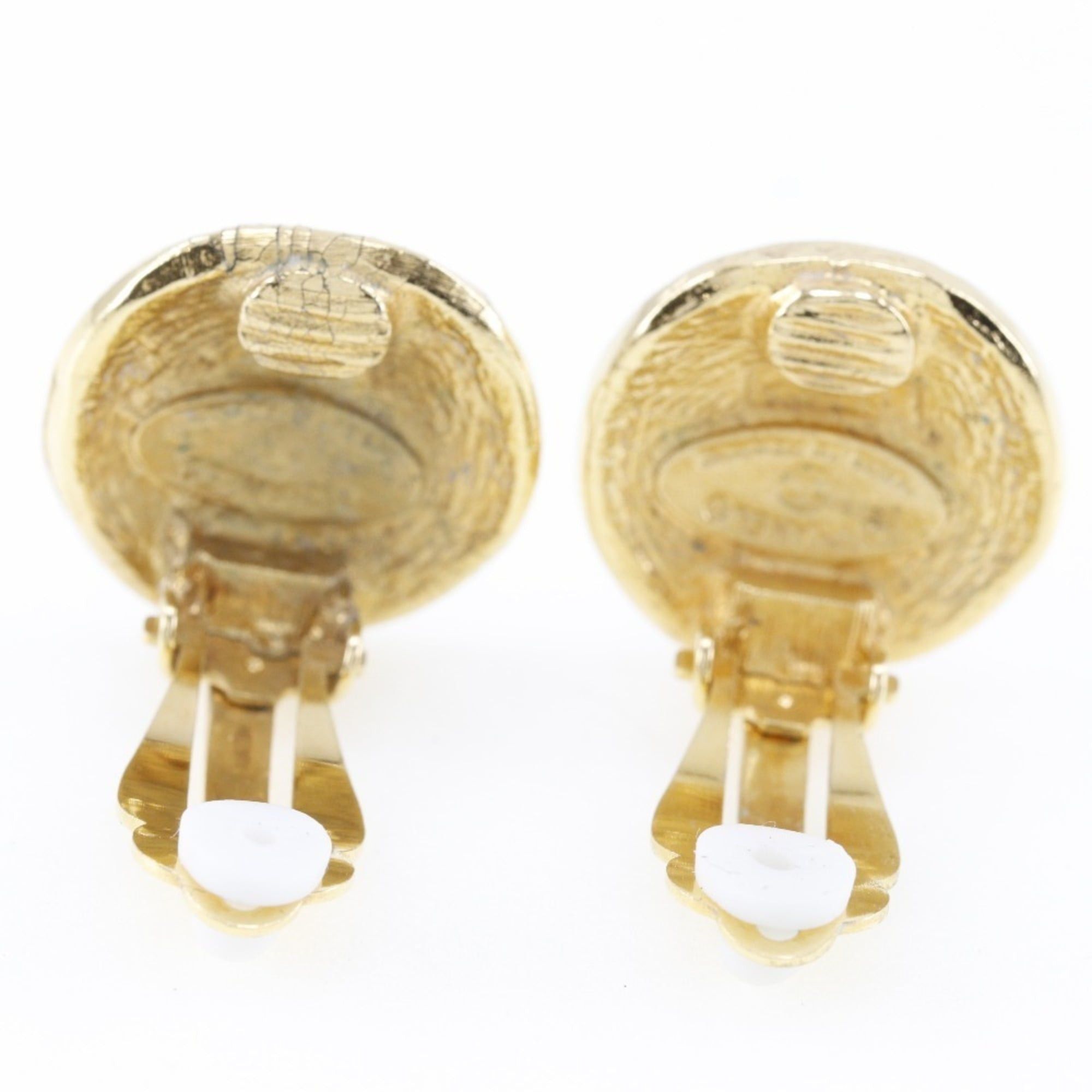 Chanel CHANEL 31 RUE CAMBON Cambon Earrings Vintage Gold Plated Made in France Approx. 10.2g Women's Size ONE SIZE - 4 Thumbnail