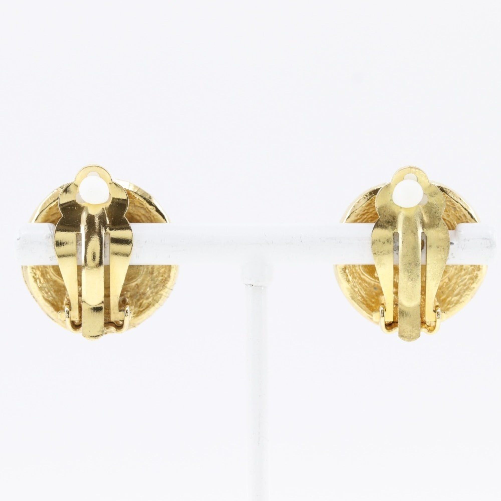 Chanel CHANEL 31 RUE CAMBON Cambon Earrings Vintage Gold Plated Made in France Approx. 10.2g Women's Size ONE SIZE - 3 Thumbnail