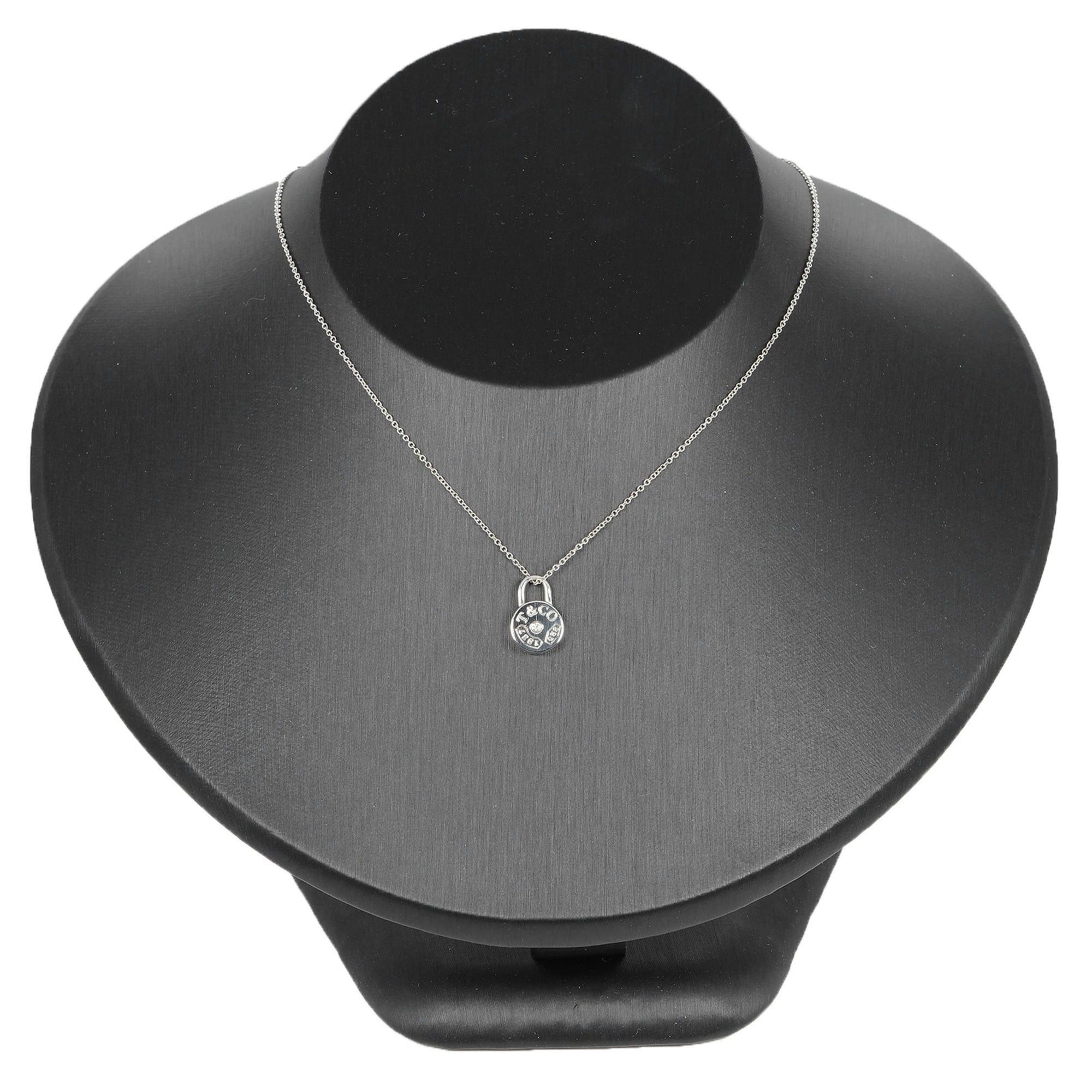 Tiffany & Co. Tiffany & Co. 1837 Round Rock Necklace, 925 Sterling Silver, Approx. 2.55g, Rock, Women's Size ONE SIZE - 2 Thumbnail