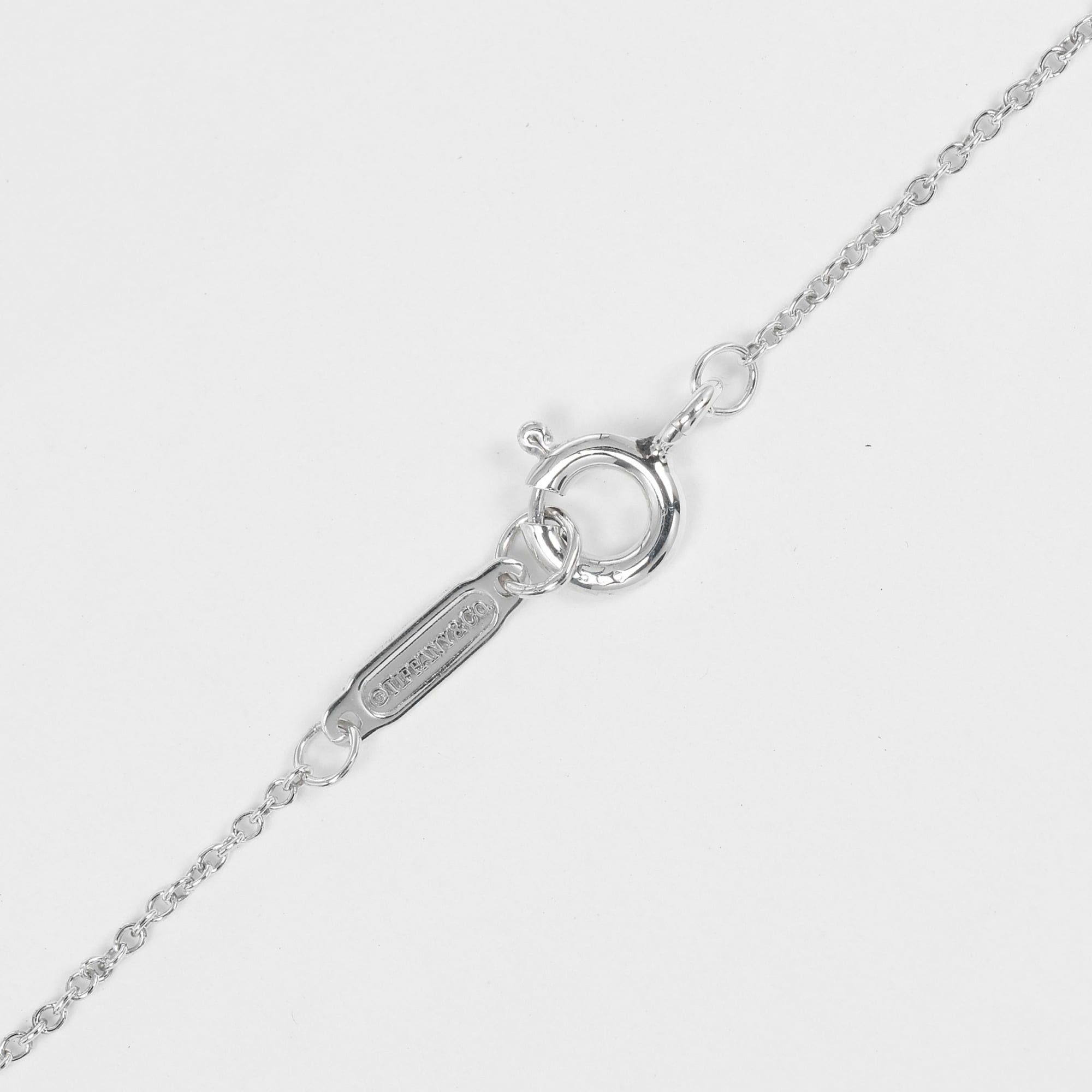 Tiffany & Co. Tiffany & Co. 1837 Round Rock Necklace, 925 Sterling Silver, Approx. 2.55g, Rock, Women's Size ONE SIZE - 6 Thumbnail