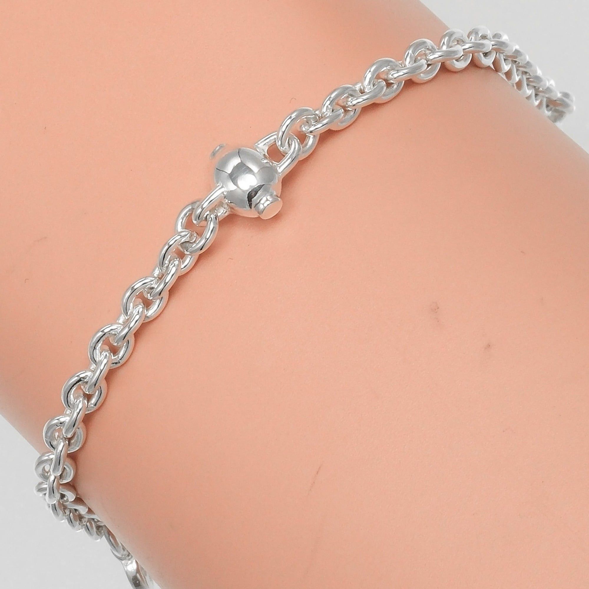 Tiffany & Co. Tiffany & Co. Vintage Bracelet, wrist circumference approx. 17.8cm, silver 925, 11.9g, vintage, women's Size ONE SIZE - 3 Thumbnail