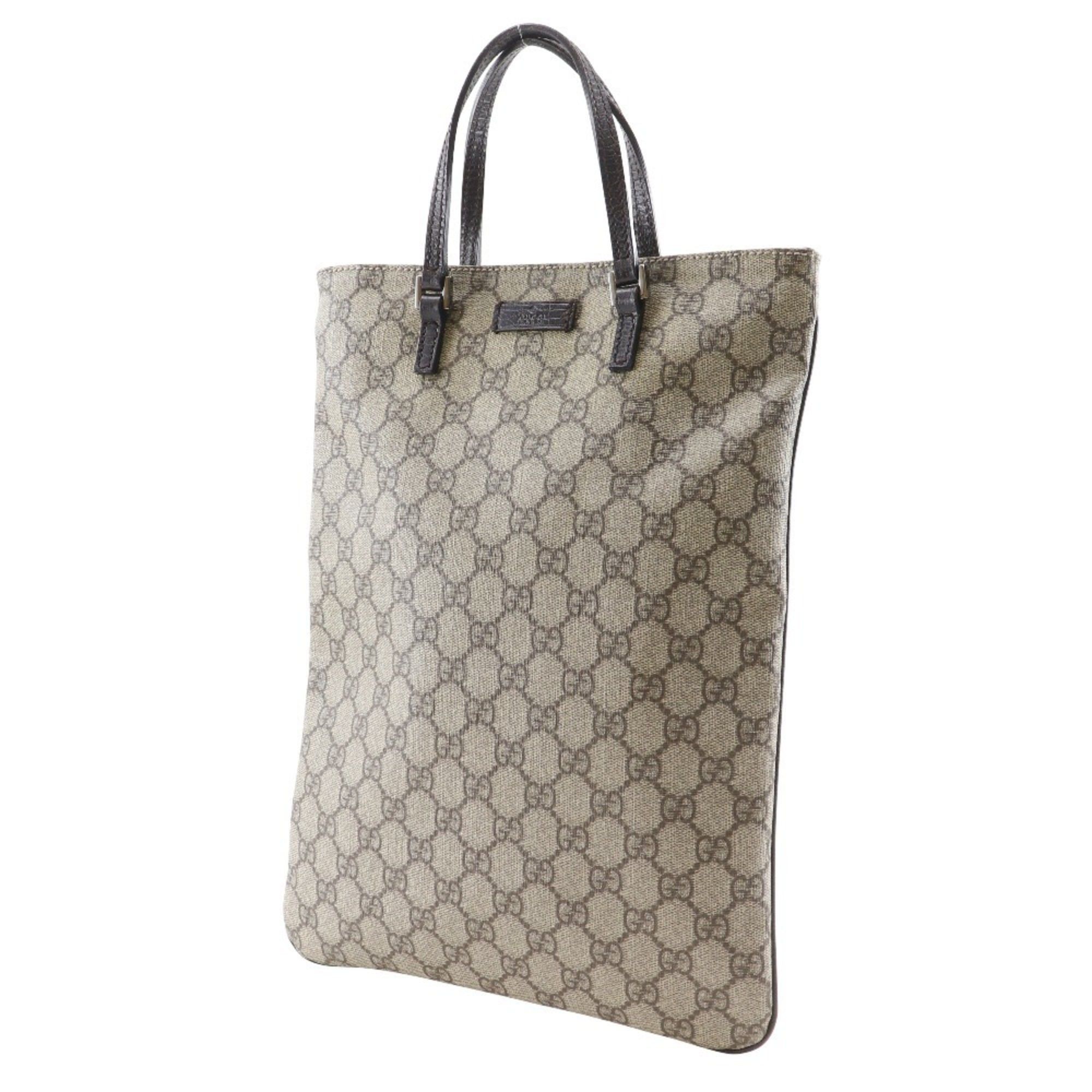 Gucci Gucci Tote Bag Handbag 117551 GG Supreme Canvas Brown A4 Magnetic Type Unisex Size ONE SIZE - 2 Thumbnail