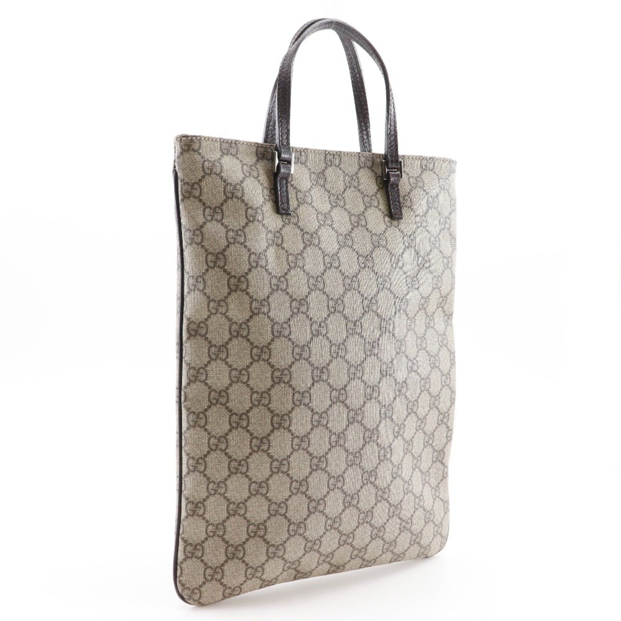 Gucci Gucci Tote Bag Handbag 117551 GG Supreme Canvas Brown A4 Magnetic Type Unisex Size ONE SIZE - 3 Thumbnail
