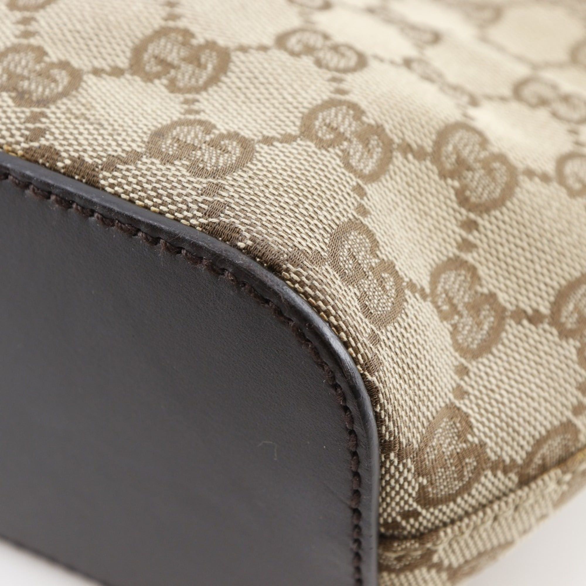 Gucci Gucci Semi-Shoulder Shoulder Bag 1669 GG Canvas Brown A5 Magnetic Type Women's Size ONE SIZE - 7 Thumbnail