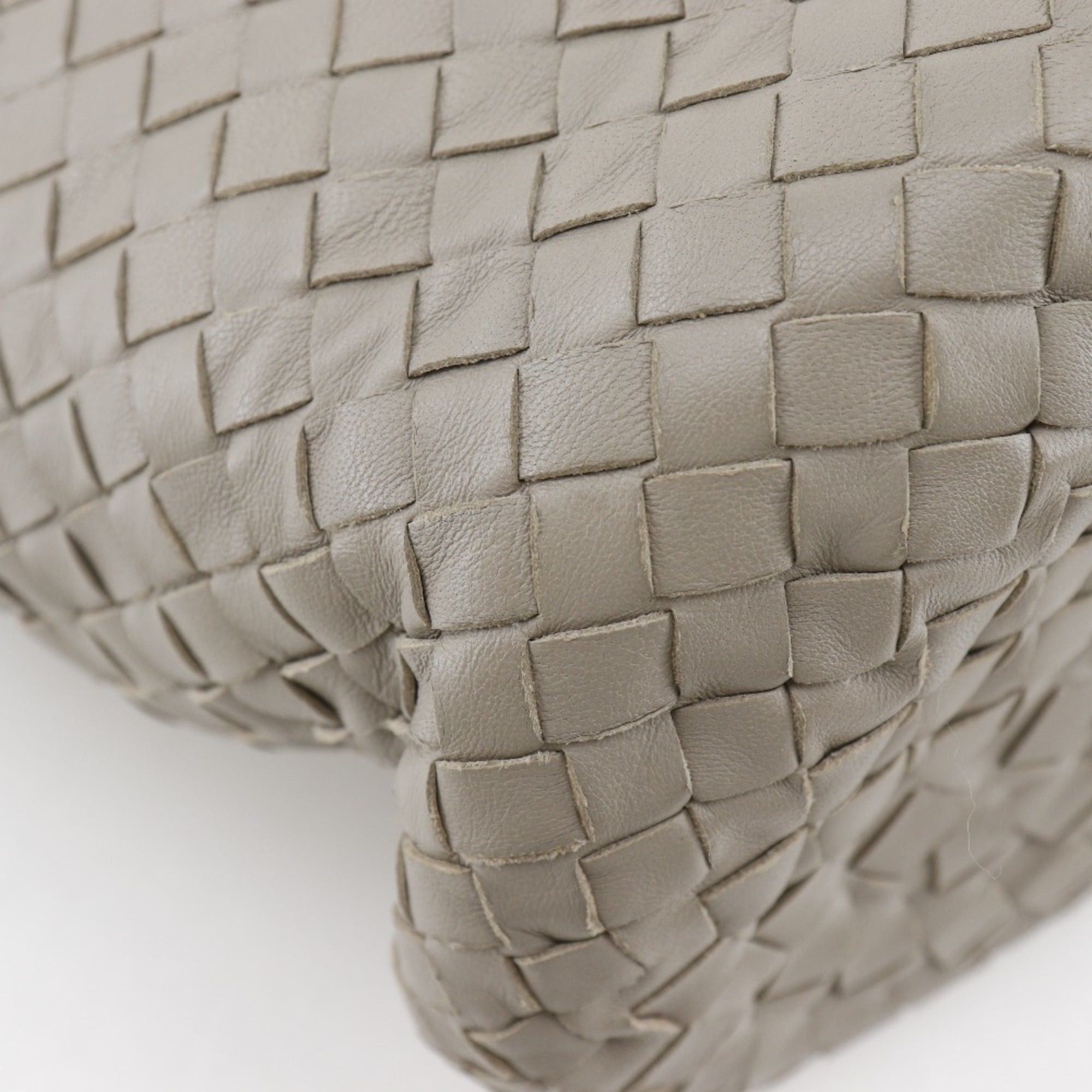 Bottega Veneta Bottega Veneta Bucket-shaped shoulder bag Intrecciato lambskin grey Shoulder A5 Magnetic type Bucket Women's Size ONE SIZE - 6 Thumbnail