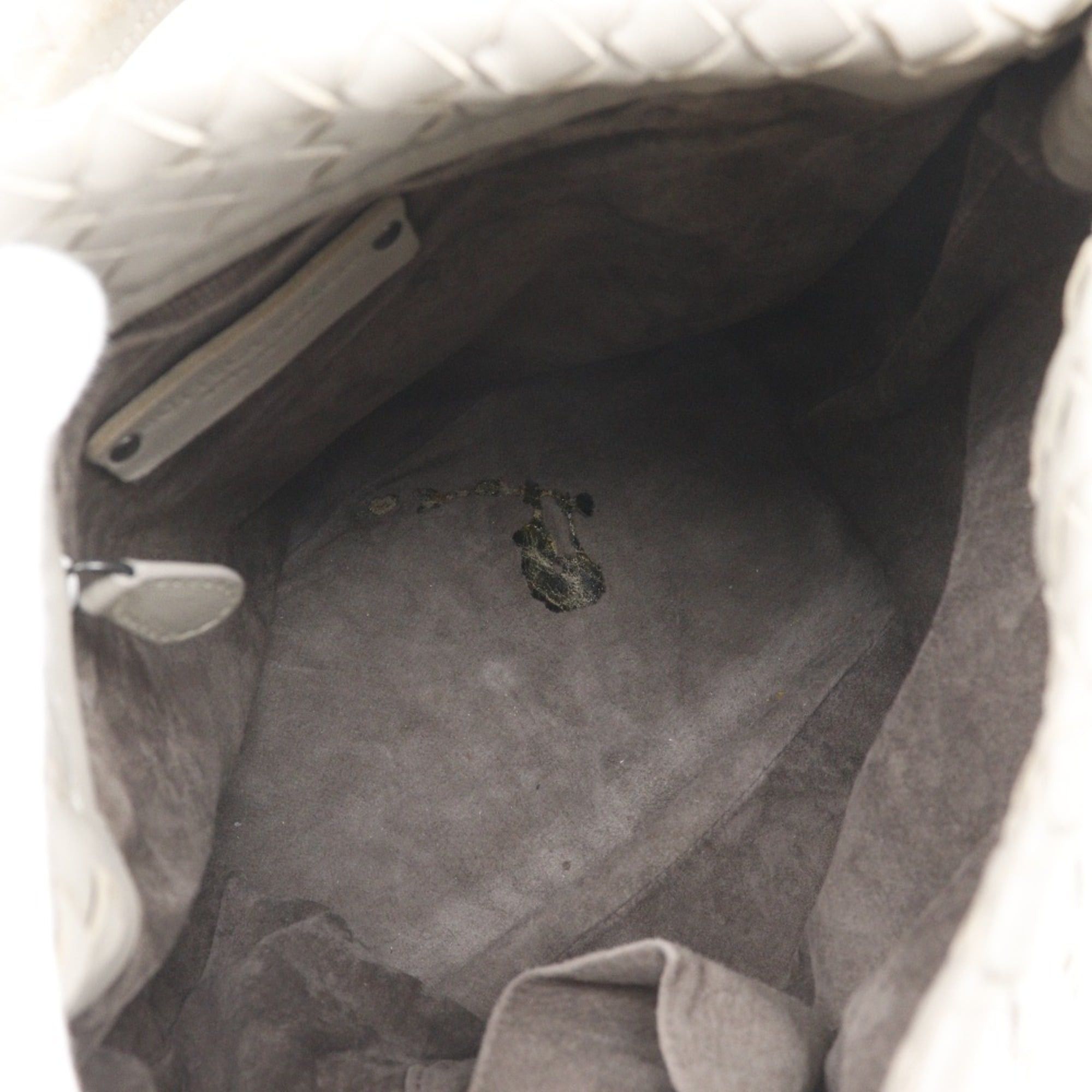 Bottega Veneta Bottega Veneta Bucket-shaped shoulder bag Intrecciato lambskin grey Shoulder A5 Magnetic type Bucket Women's Size ONE SIZE - 9 Thumbnail