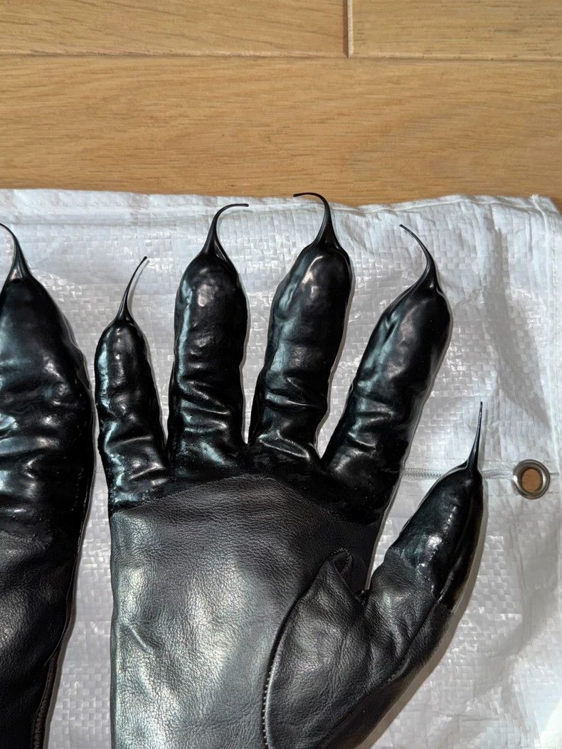 Carol Christian Poell Carol Christian Poell Drip Gloves 46 Size 46 - 3 Thumbnail