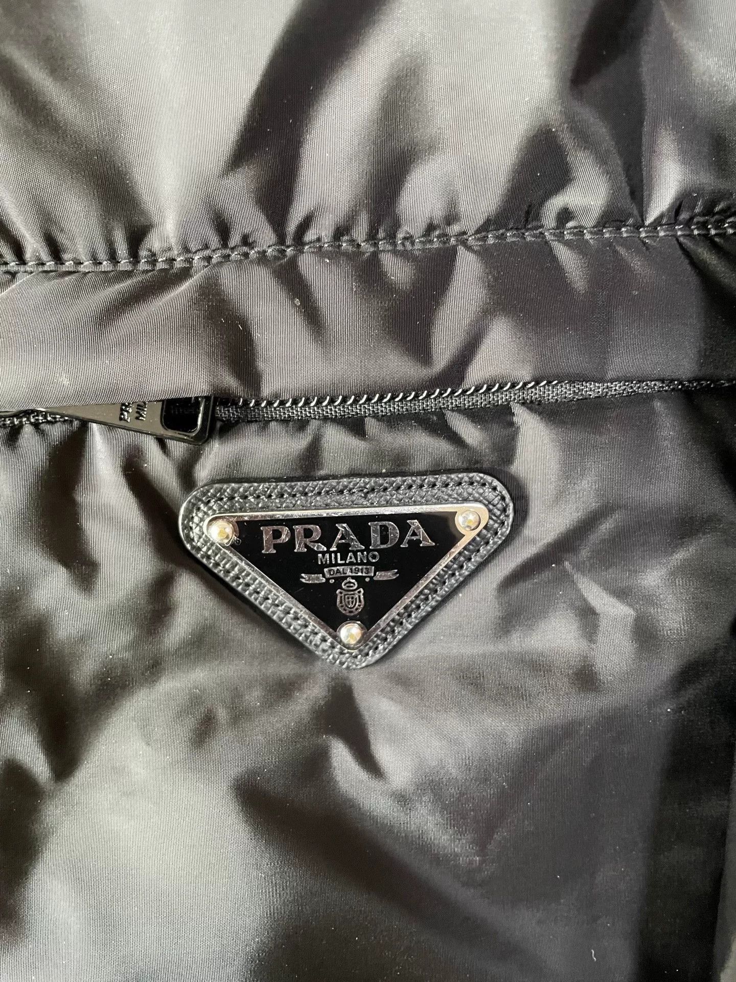 Prada Prada 2025 Black Cotton Jacket Men Size US XL / EU 56 / 4 - 5 Thumbnail