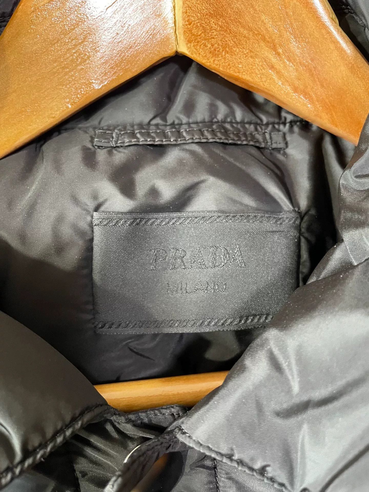 Prada Prada 2025 Black Cotton Jacket Men Size US XL / EU 56 / 4 - 4 Thumbnail