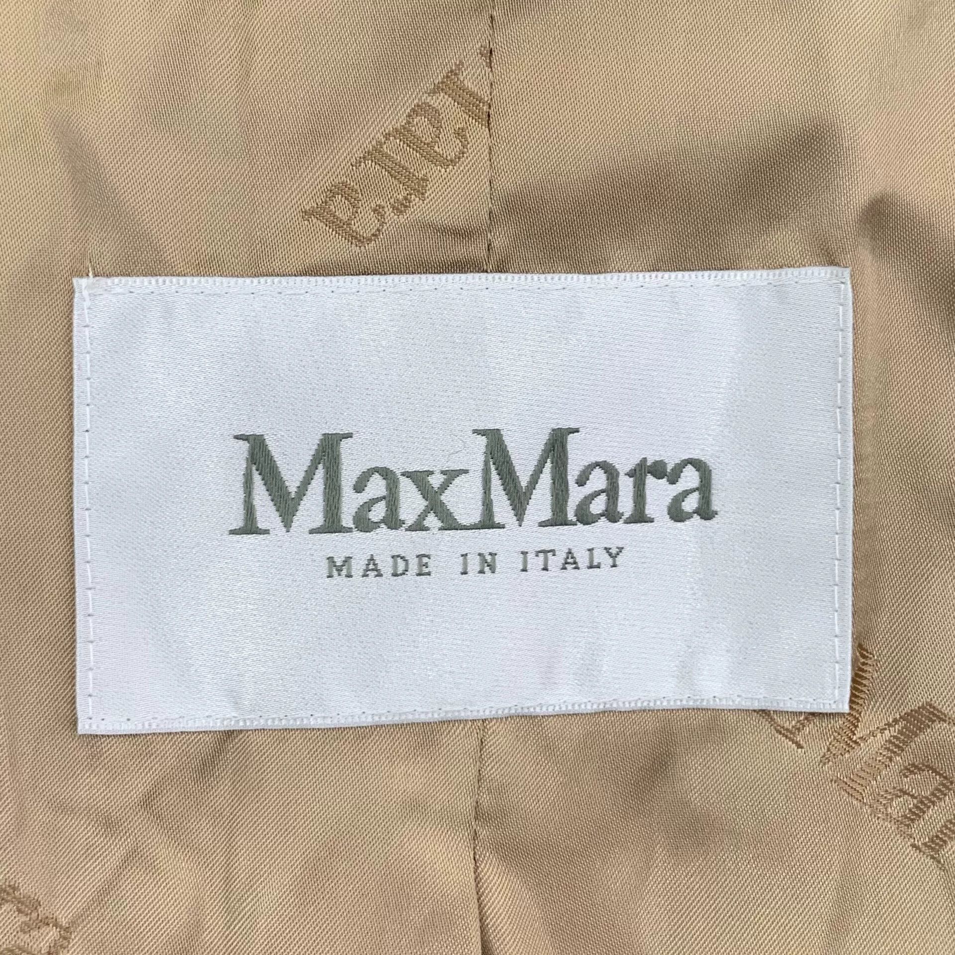 Max Mara brown double-breasted coat by MaxMara Size US L / EU 52-54 / 3 - 5 Thumbnail