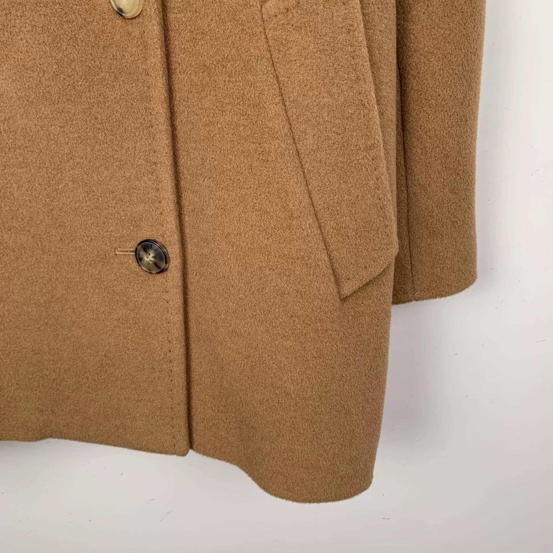 Max Mara brown double-breasted coat by MaxMara Size US L / EU 52-54 / 3 - 4 Thumbnail