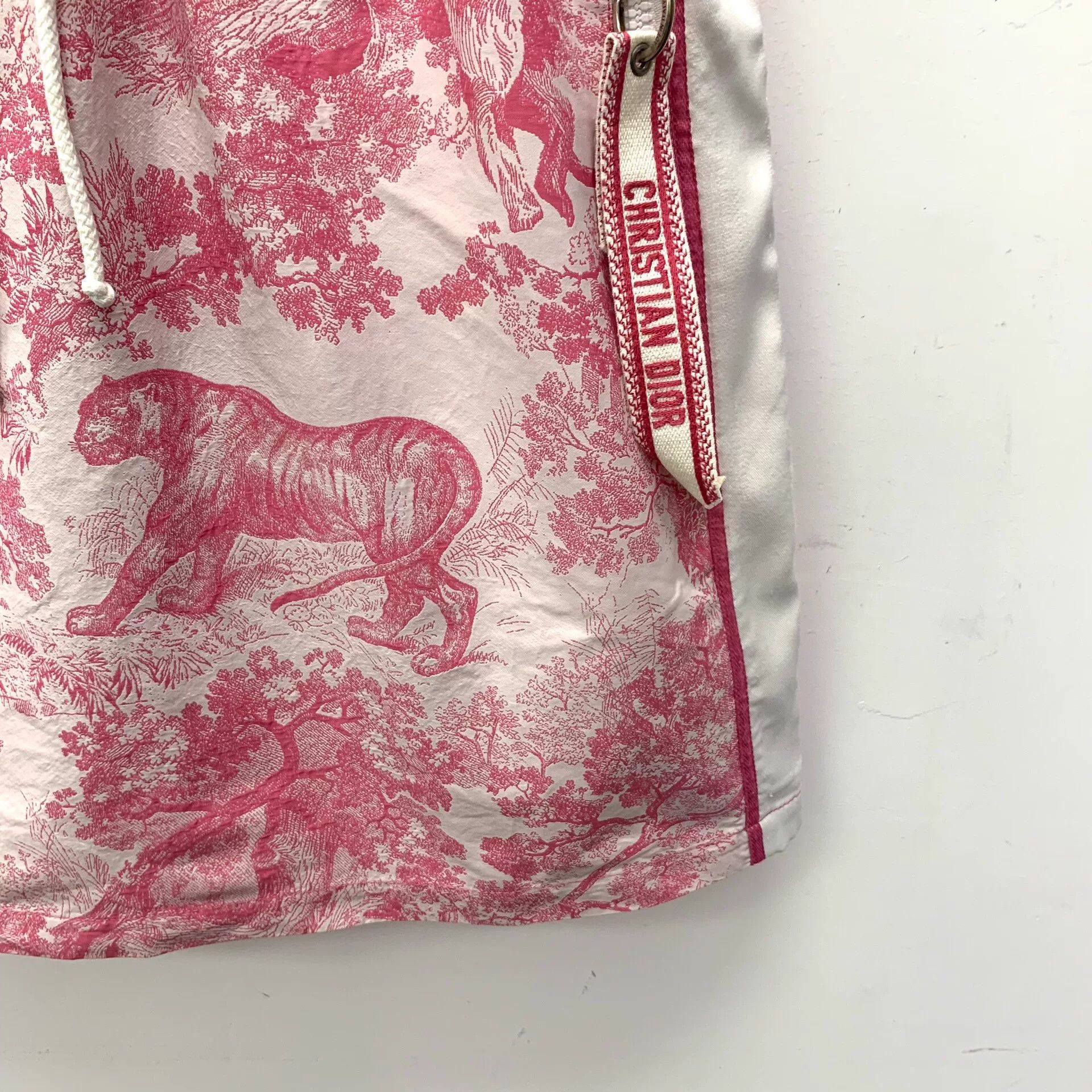 Dior pink animal print hooded dress Size M / US 6-8 / IT 42-44 - 5 Thumbnail