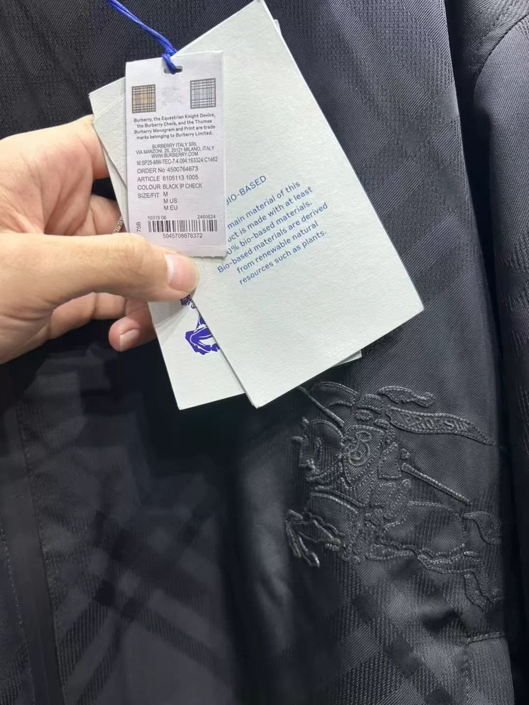 Burberry Burberry Check Logo Hooded Zip Jacket Size US M / EU 48-50 / 2 - 3 Thumbnail